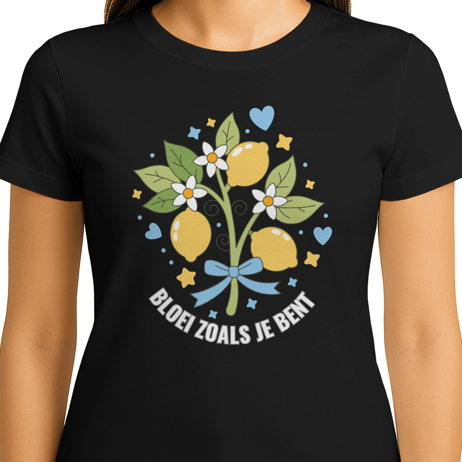 Bloei Zoals Je Bent Lemon Shirt Cute Dutch Aesthetic