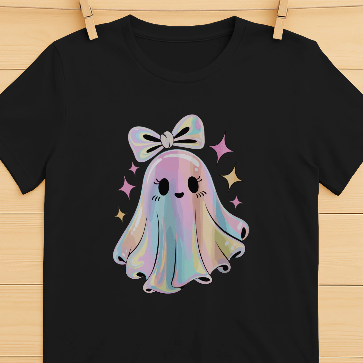 Cute Pastel Ghost Halloween Bow