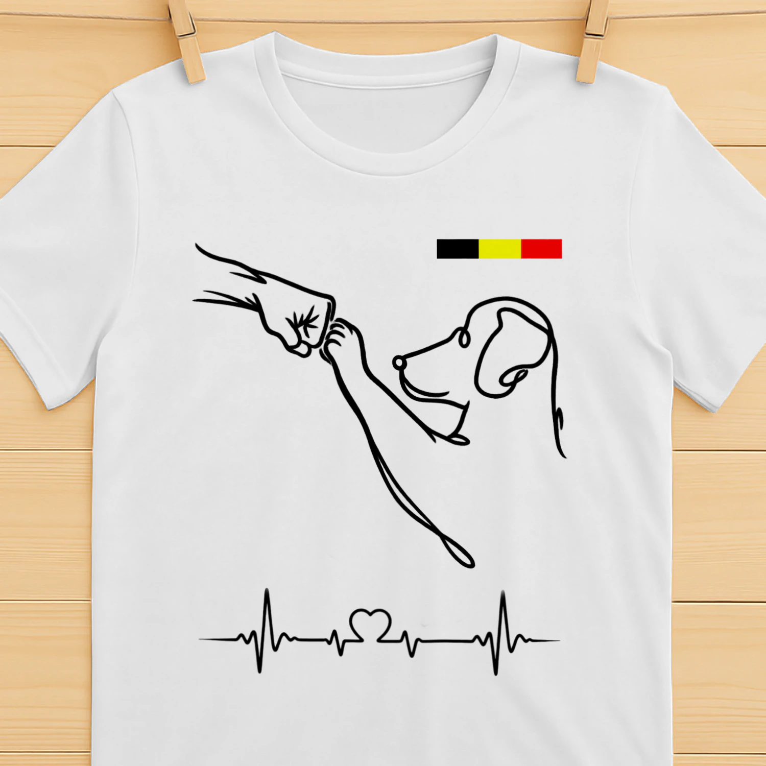🇧🇪 Je beste vriend, in één enkele lijn… 🐾