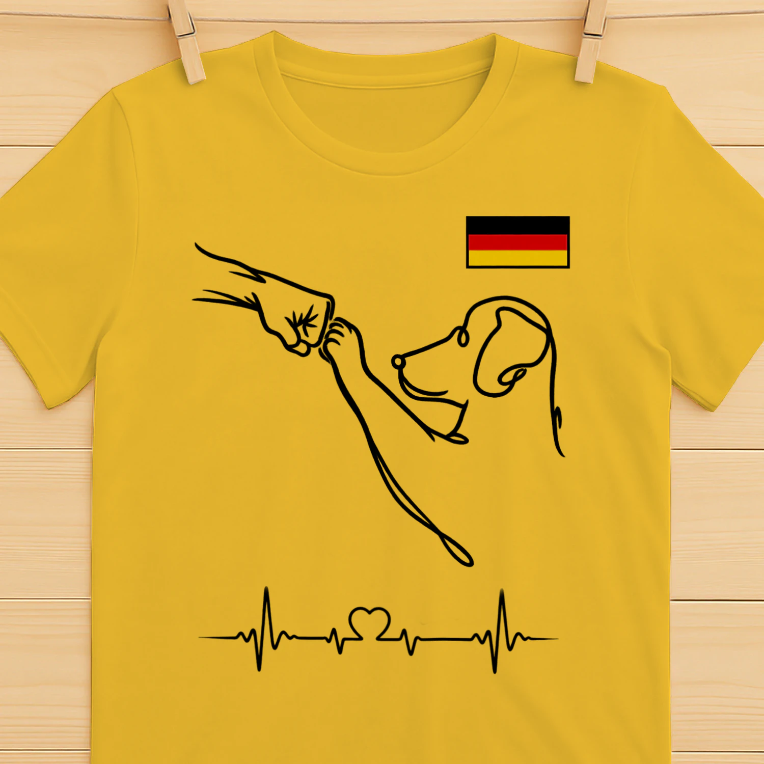 🇩🇪 Dein bester Freund, in nur einer einzigen Linie… 🐾