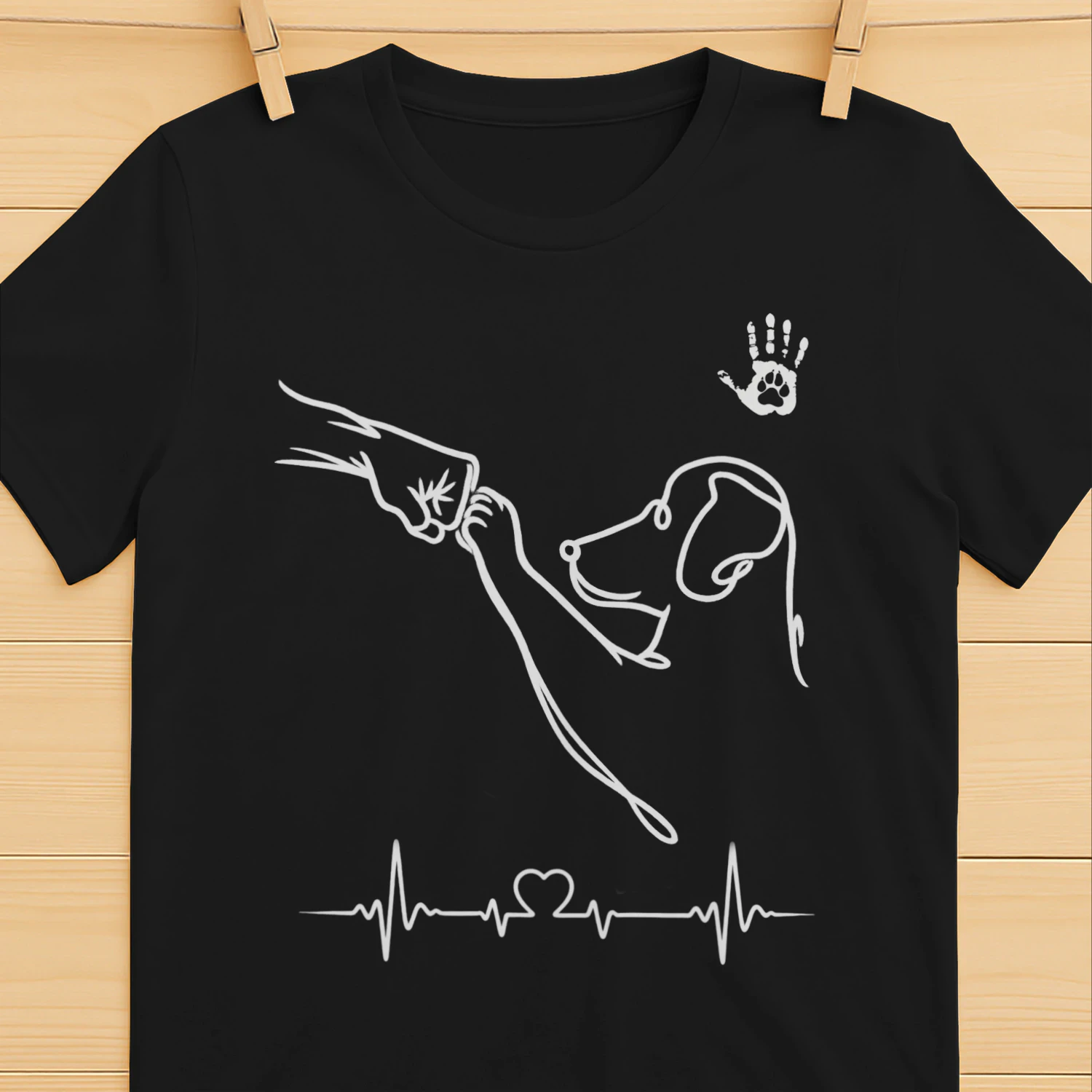 ✋ Your best friend, in a single line… 🐾