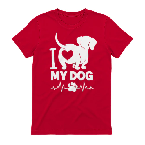 I Love My Dog Dachshund...
