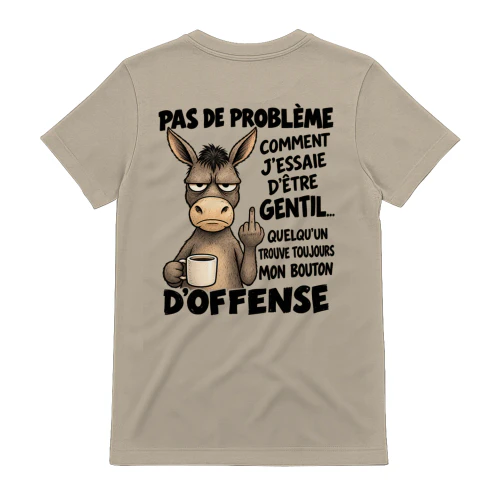 Humour Âne Sarcastique – Pas Sympa Mais Honnête – Cadeau Drôle et Insolent ÉDITION LIMITÉE 🔥🔥🔥