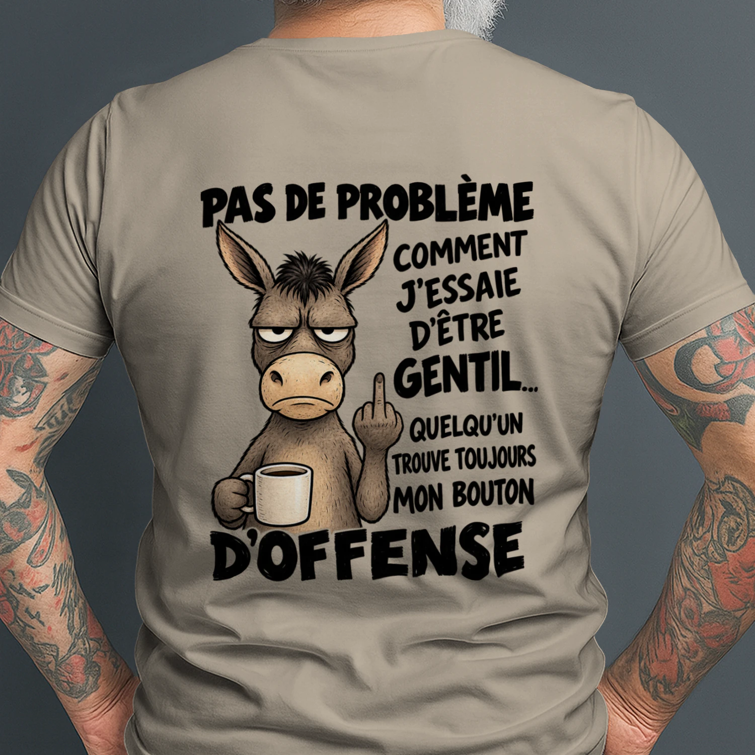 Humour Âne Sarcastique – Pas Sympa Mais Honnête – Cadeau Drôle et Insolent... ÉDITION LIMITÉE 🔥🔥🔥