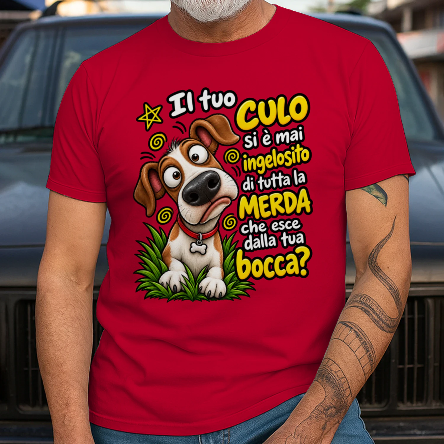 La maglietta perfetta per chi non ha peli sulla lingua 😂🐶 | ⭐⭐⭐⭐⭐ - LIMITED EDITION 🇮🇹🔥