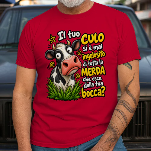 Funny Cow Sarcastic Shirt IT