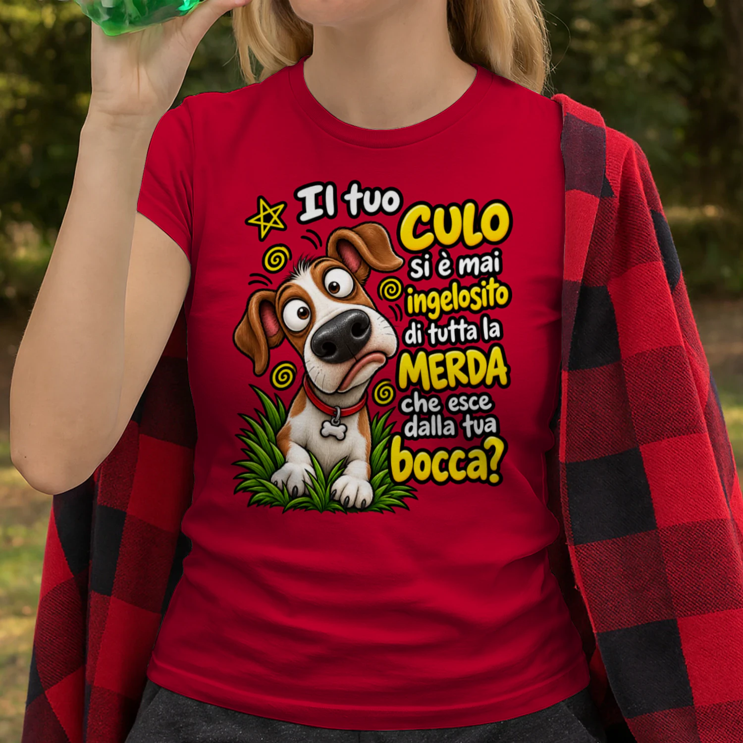 La maglietta perfetta per chi non ha peli sulla lingua 😂🐶 | ⭐⭐⭐⭐⭐ - LIMITED EDITION 🇮🇹🔥