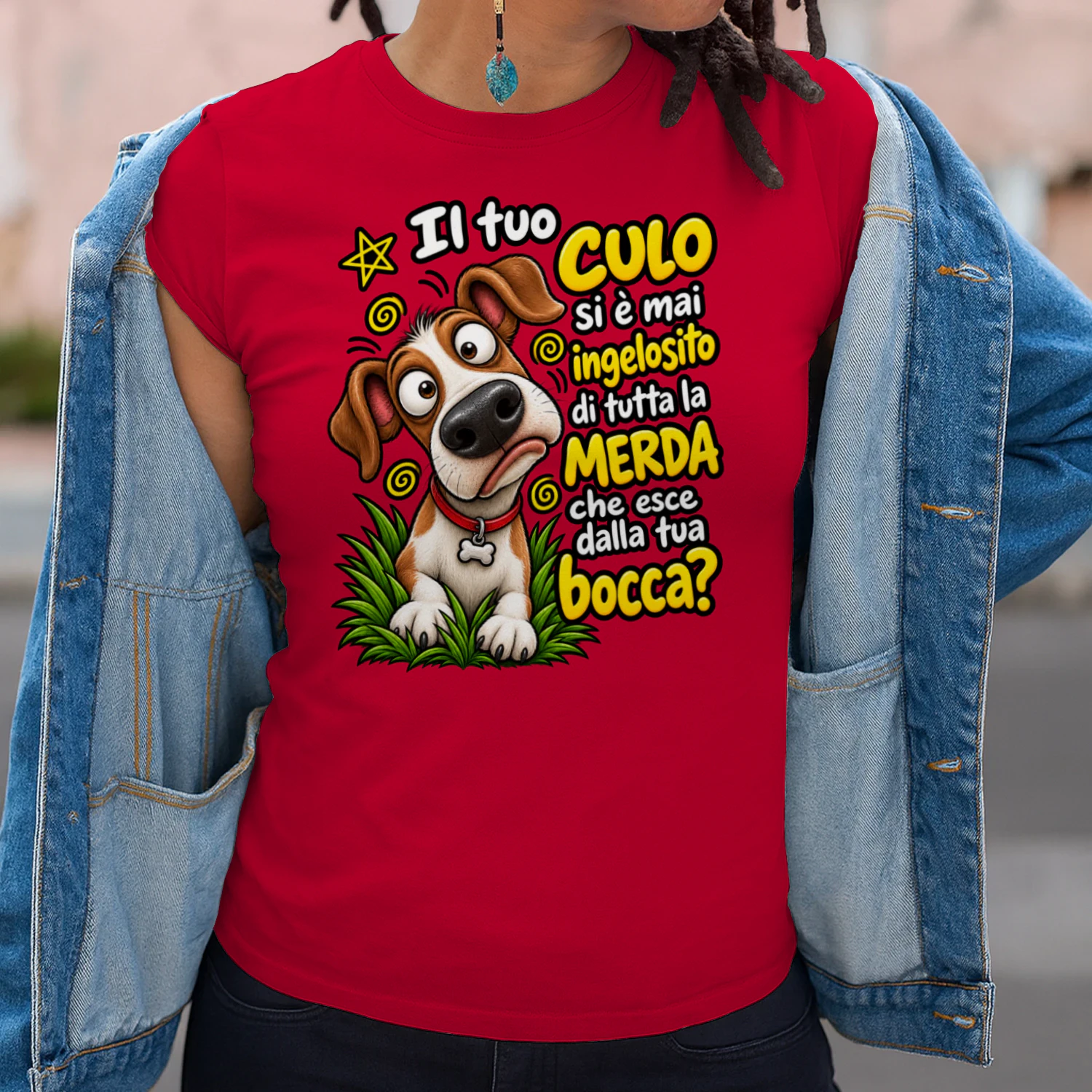La maglietta perfetta per chi non ha peli sulla lingua 😂🐶 | ⭐⭐⭐⭐⭐ - LIMITED EDITION 🇮🇹🔥