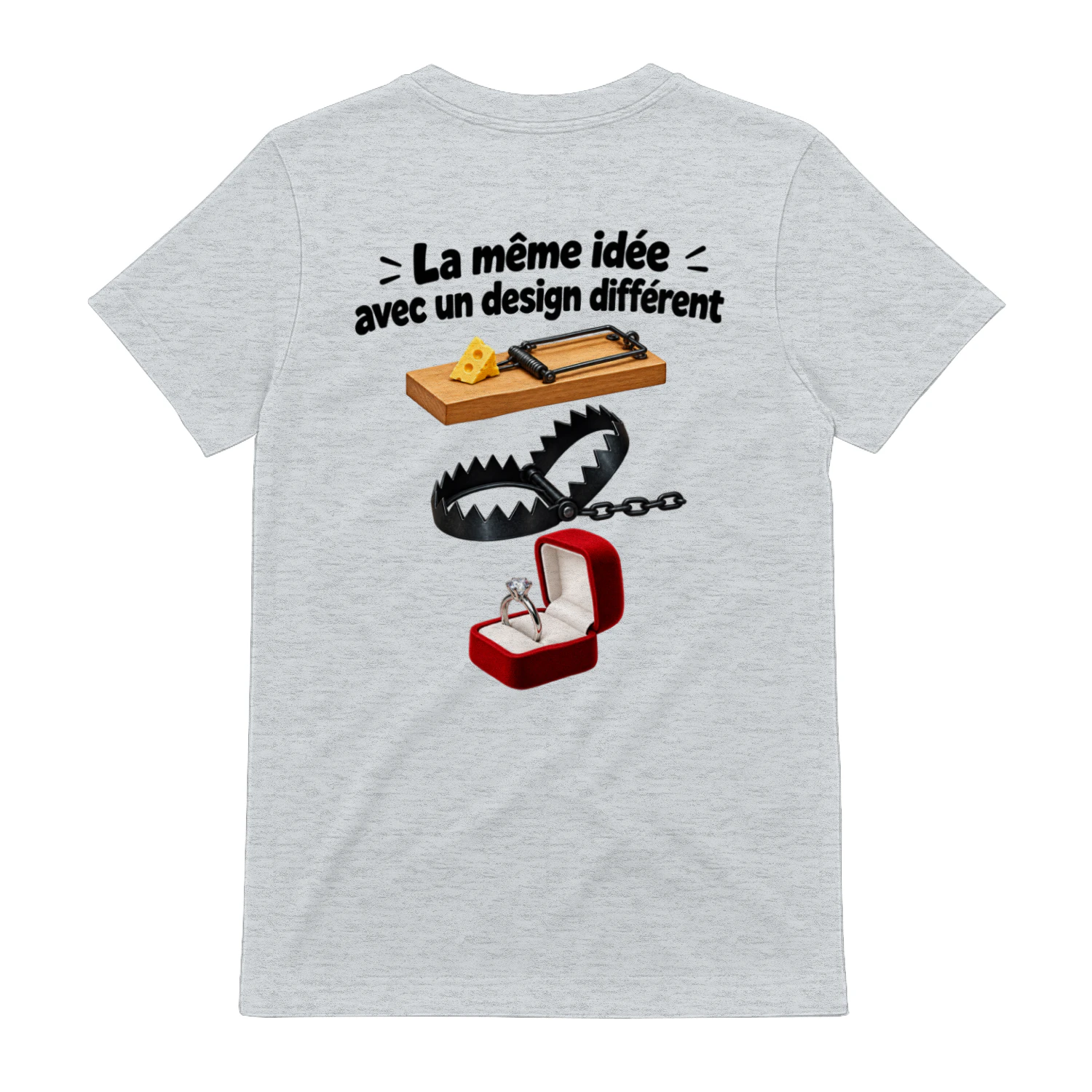 Même idée, design différent – Humour sarcastique et piège de l’amour... ÉDITION LIMITÉE 🔥🔥🔥