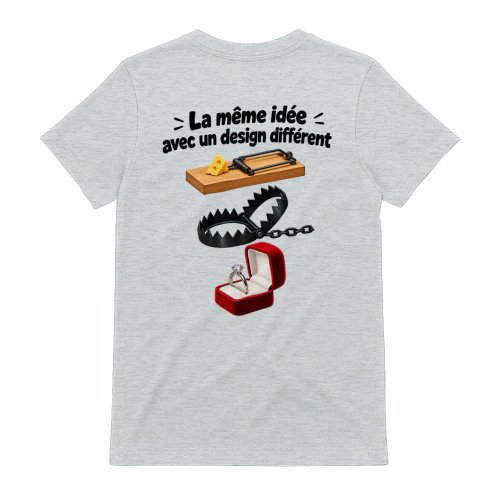 Même idée, design différent – Humour sarcastique et piège de l’amour... ÉDITION LIMITÉE 🔥🔥🔥