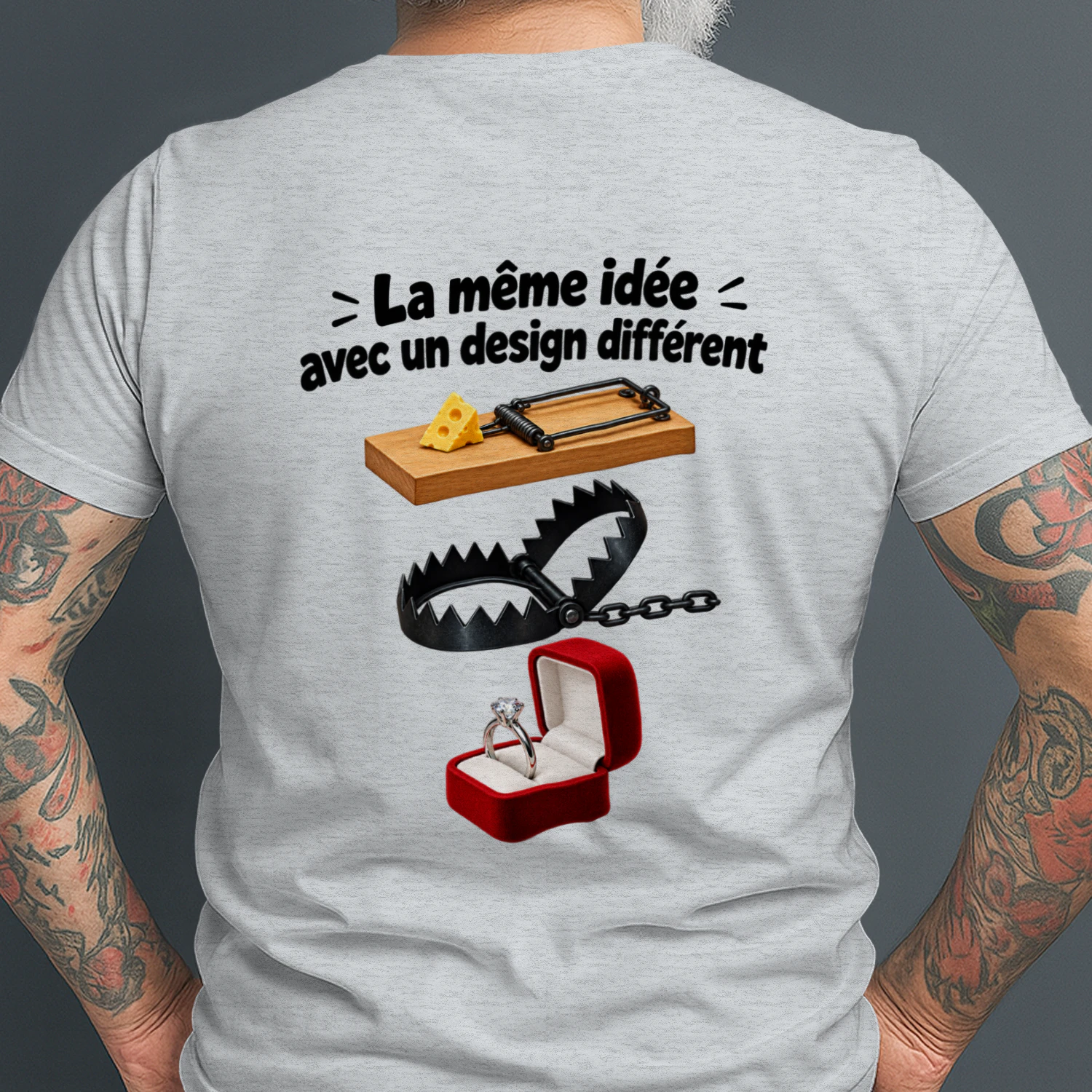 Même idée, design différent – Humour sarcastique et piège de l’amour... ÉDITION LIMITÉE 🔥🔥🔥