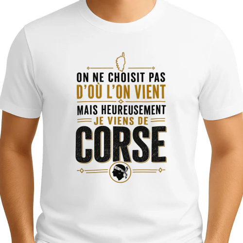 Collection Fierté Corse - Heureusement Je Viens De Corse