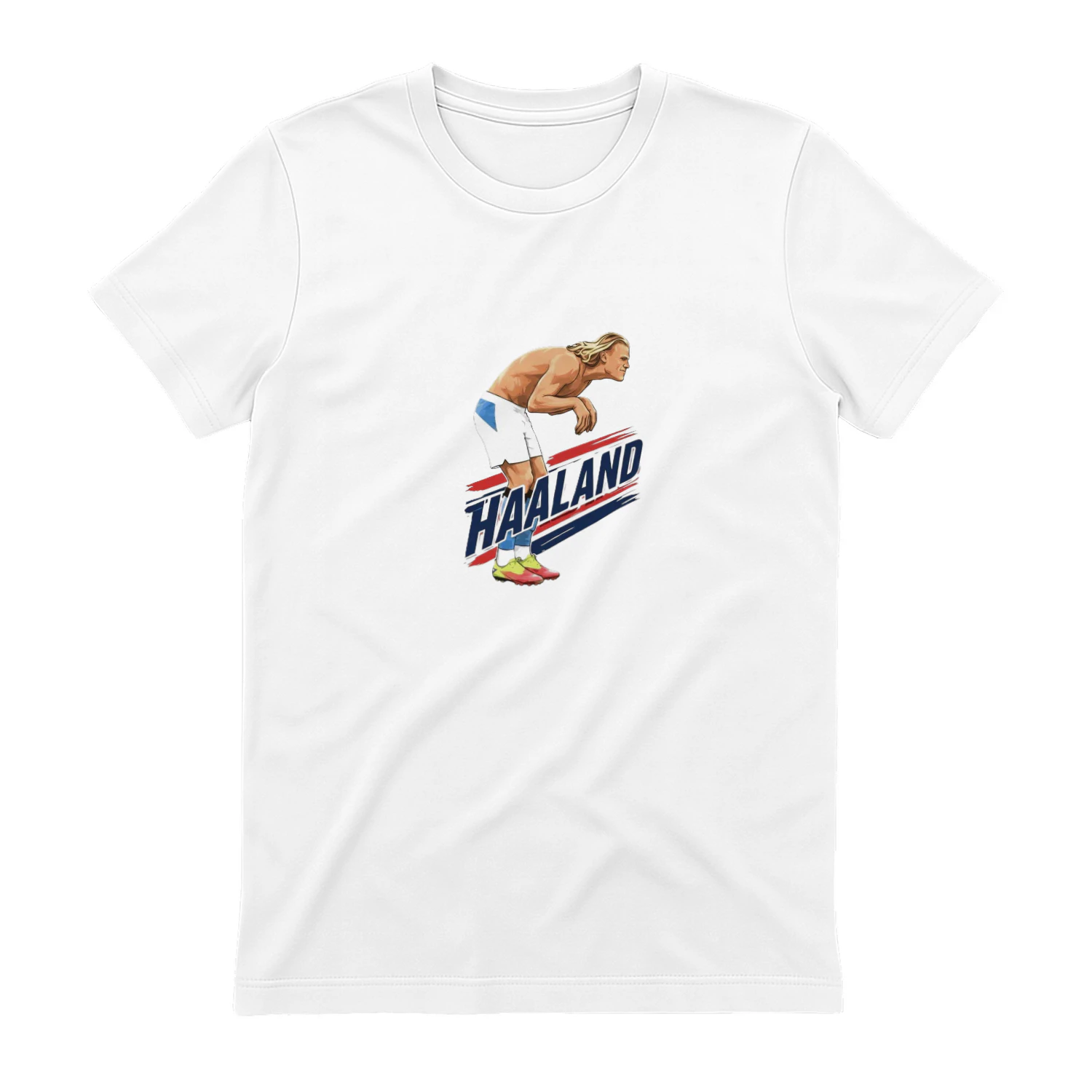 Haaland Cartoon Soccer Shirt