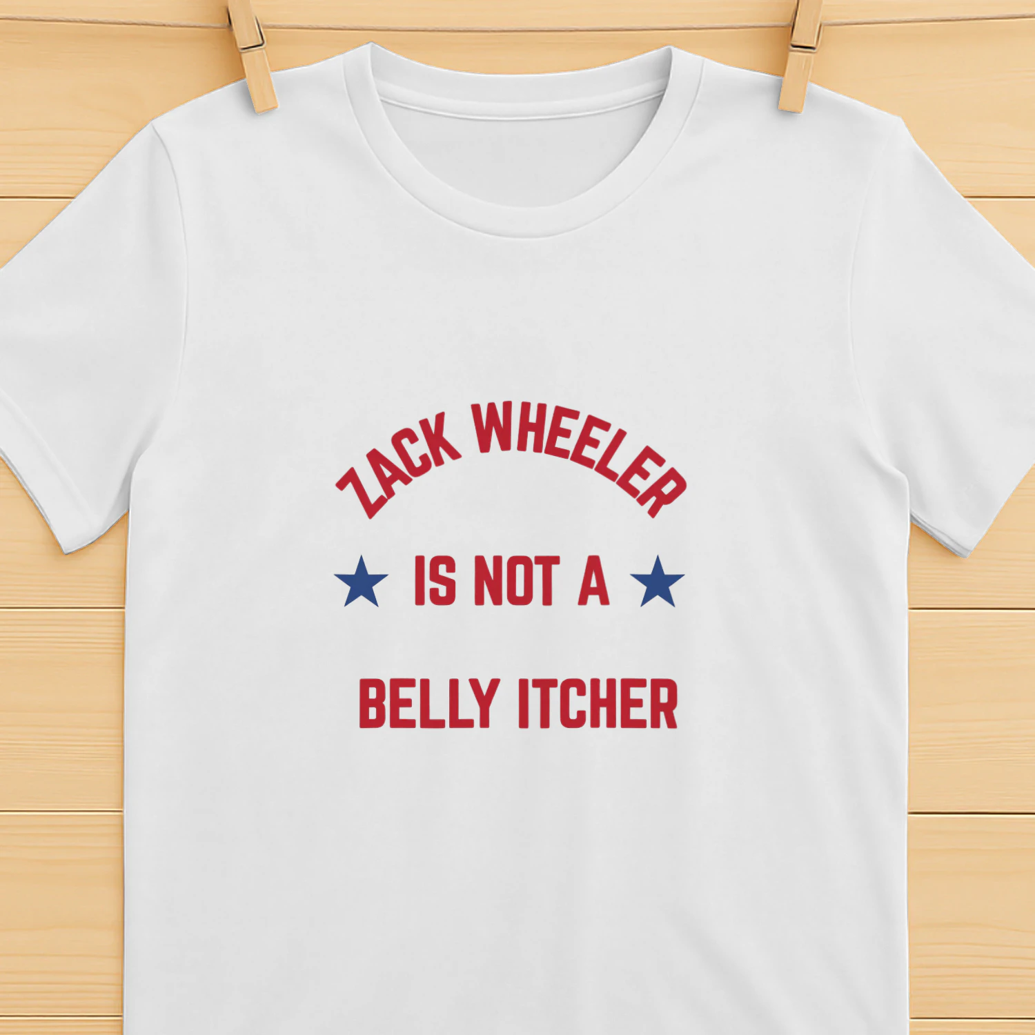 Zack Wheeler is not a Belly Itcher shirt