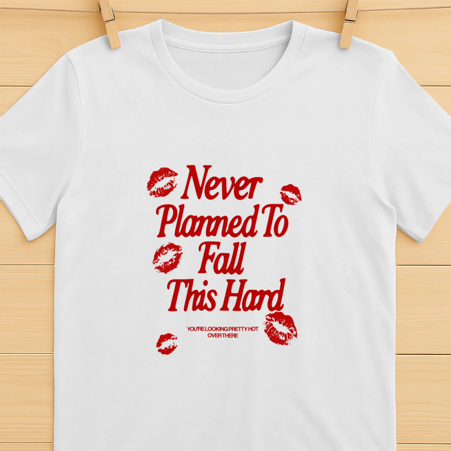 Never Planned to Fall This Hard Shirt