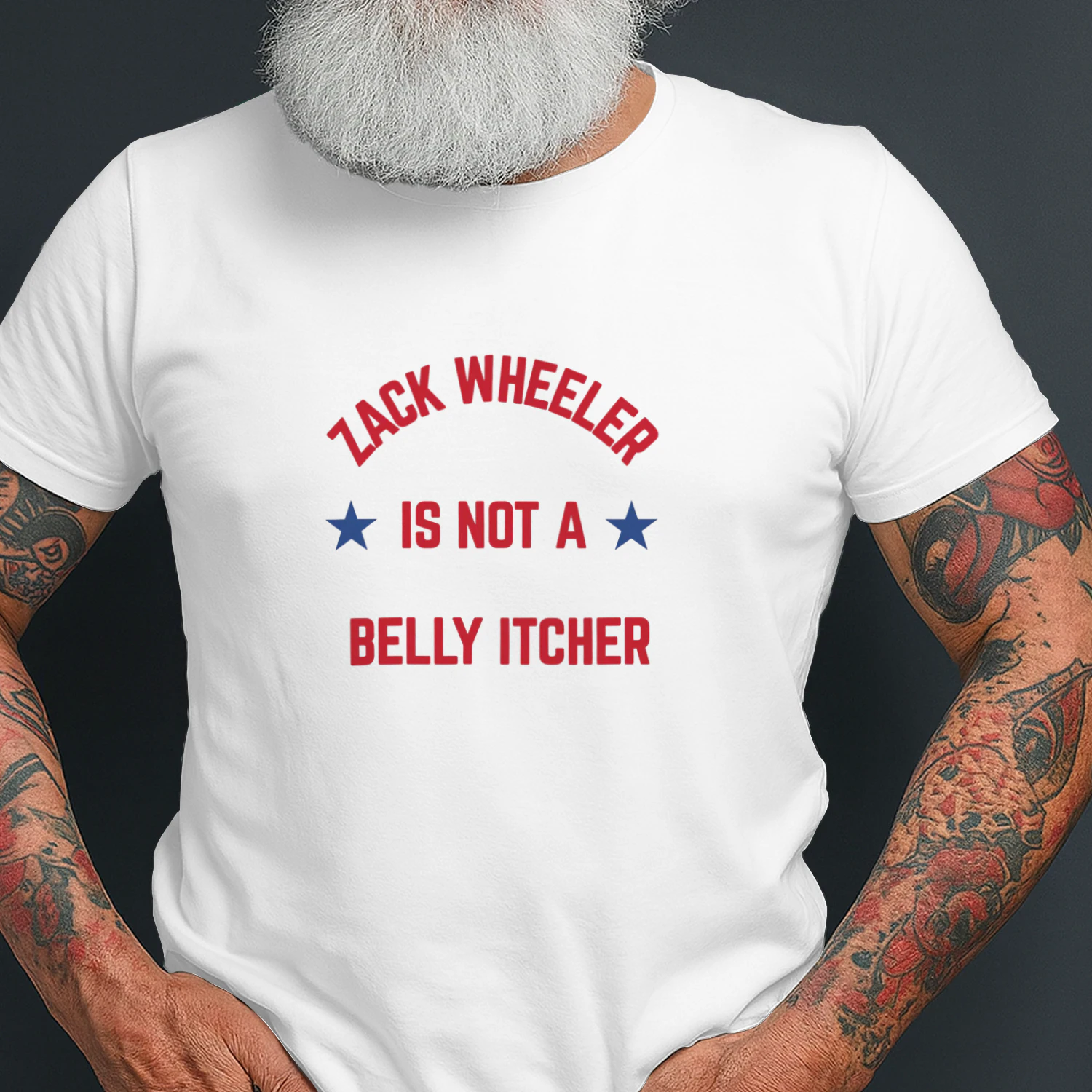 Zack Wheeler is not a Belly Itcher shirt