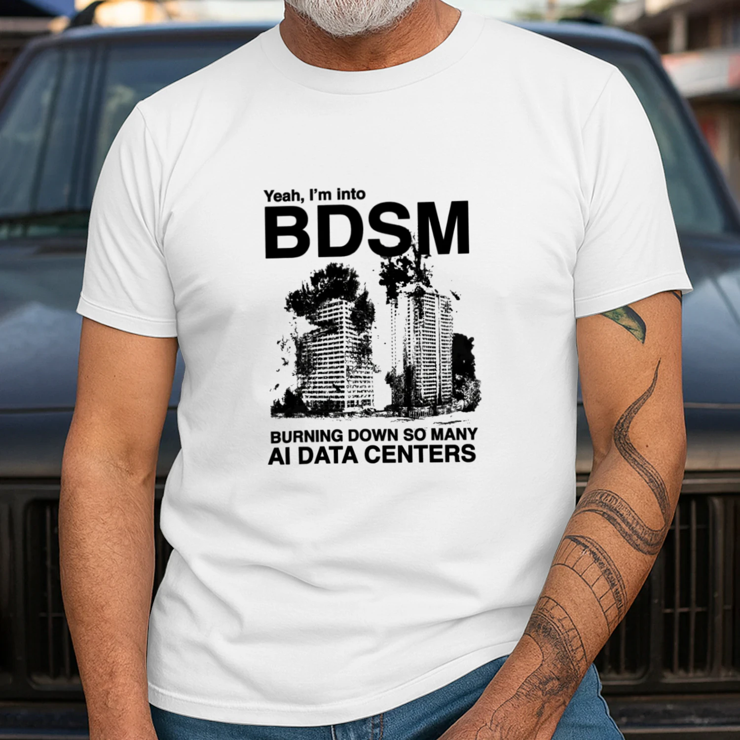 Yeah, I’m Into Bdsm Burning Down So Many Ai Data Centers shirt