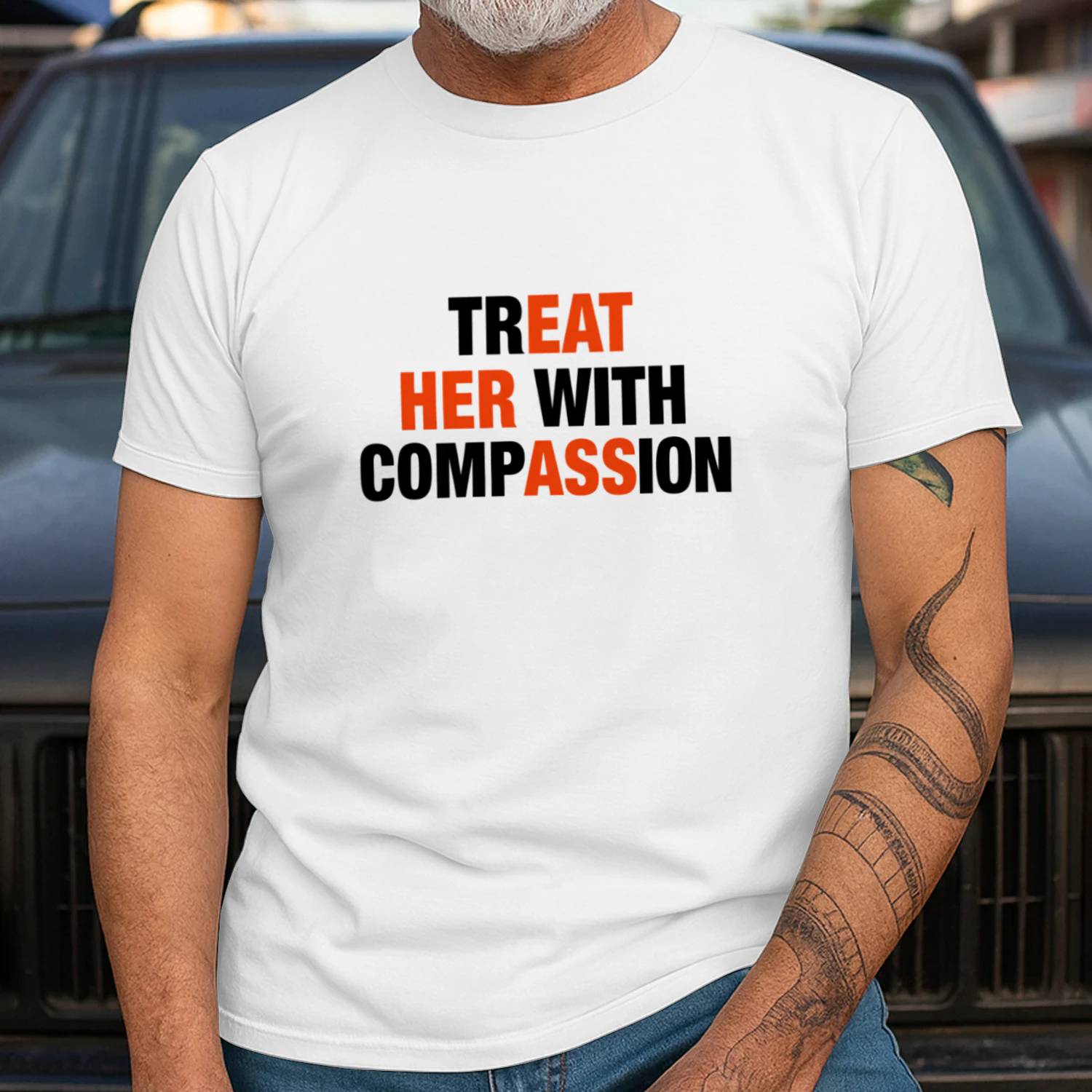 Treat Her With Compassion Shirt