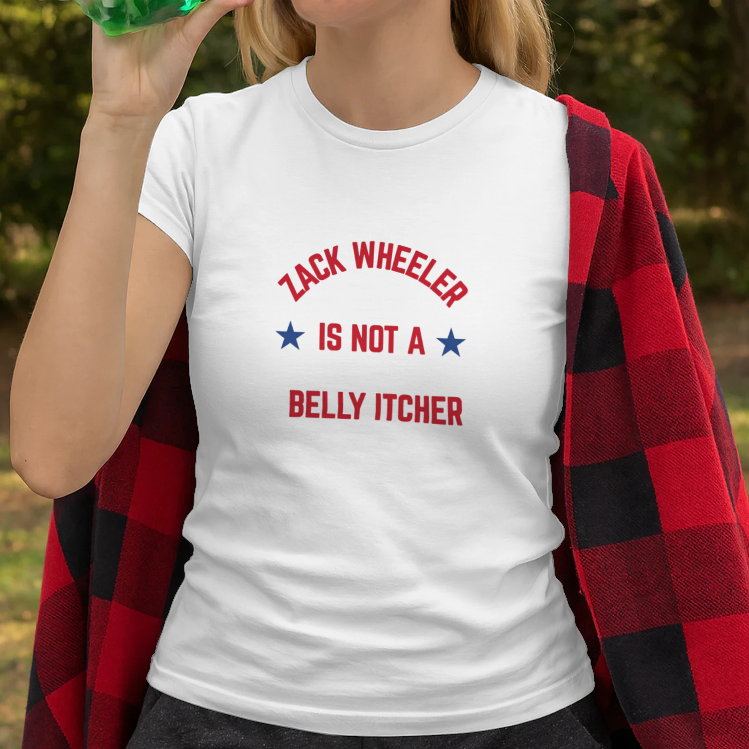 Zack Wheeler is not a Belly Itcher shirt
