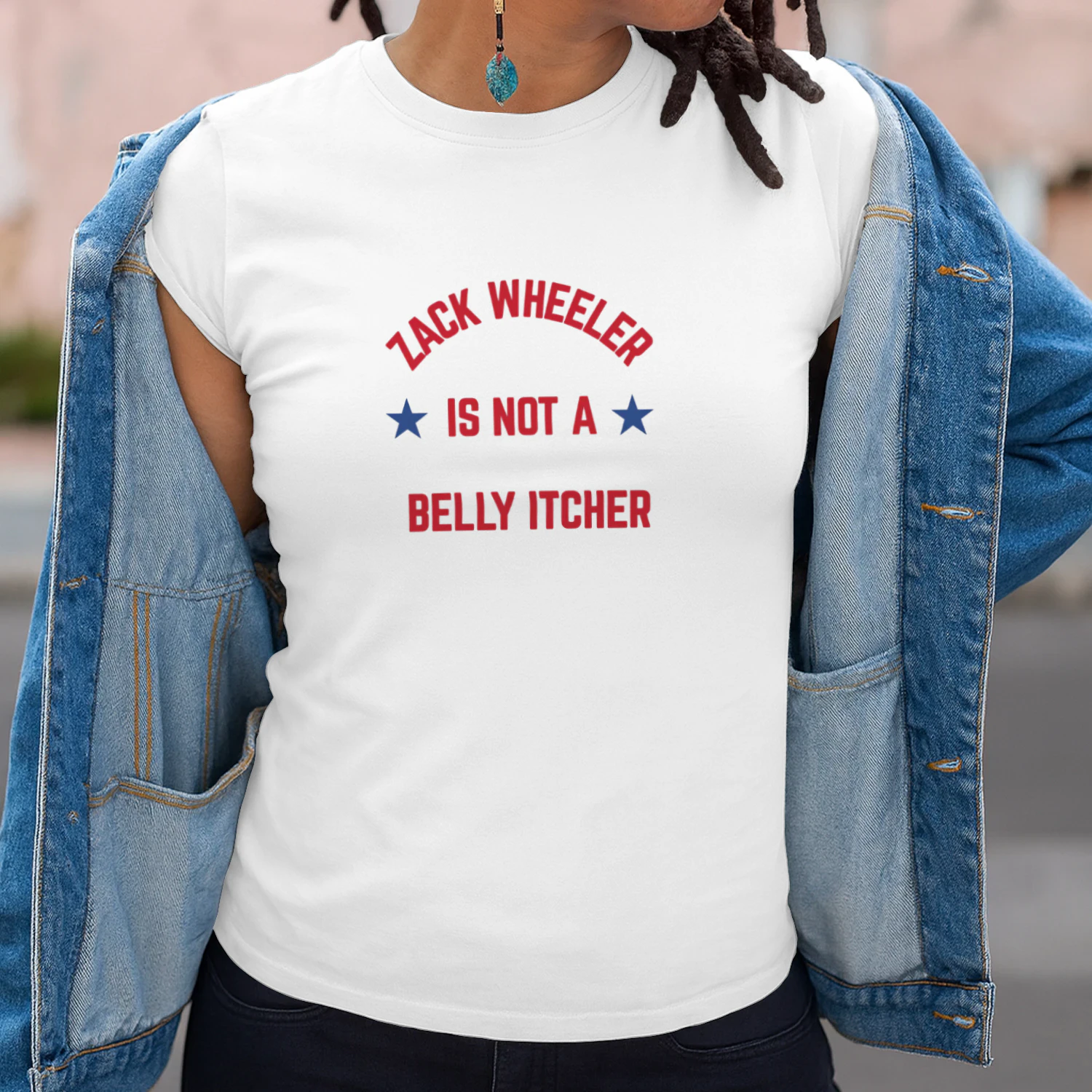 Zack Wheeler is not a Belly Itcher shirt