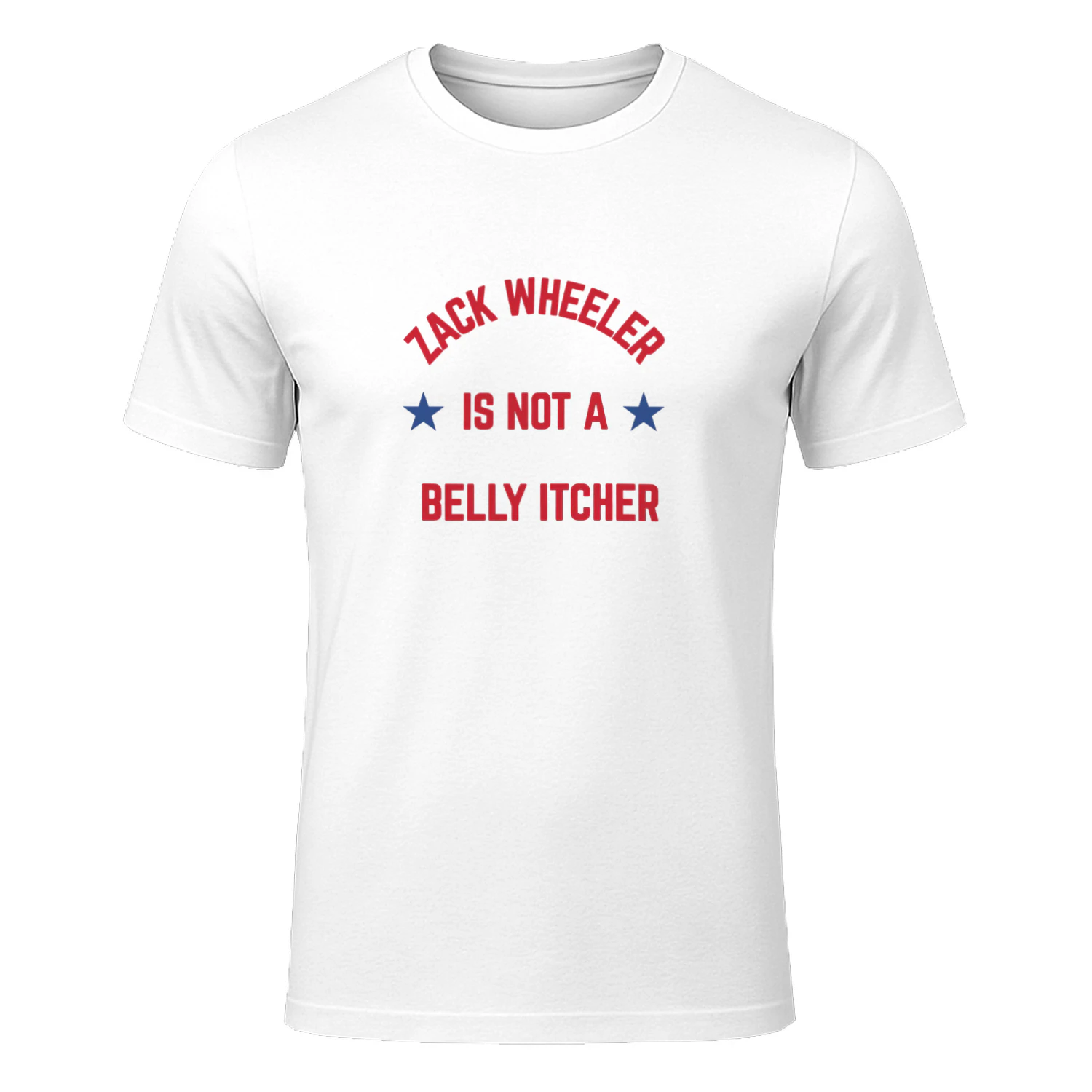 Zack Wheeler is not a Belly Itcher shirt