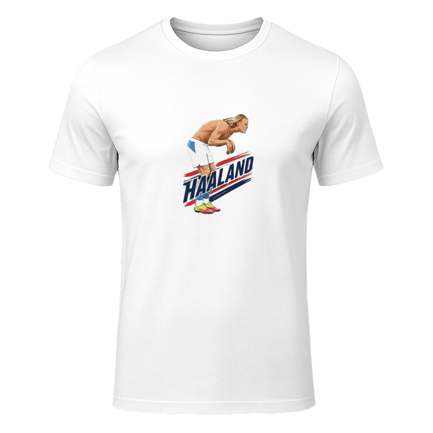 Haaland Cartoon Soccer Shirt