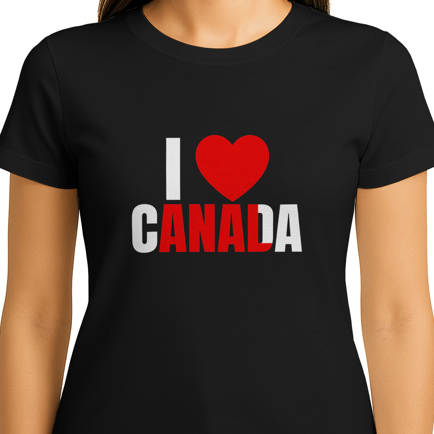 I love Canada red text Anal shirt