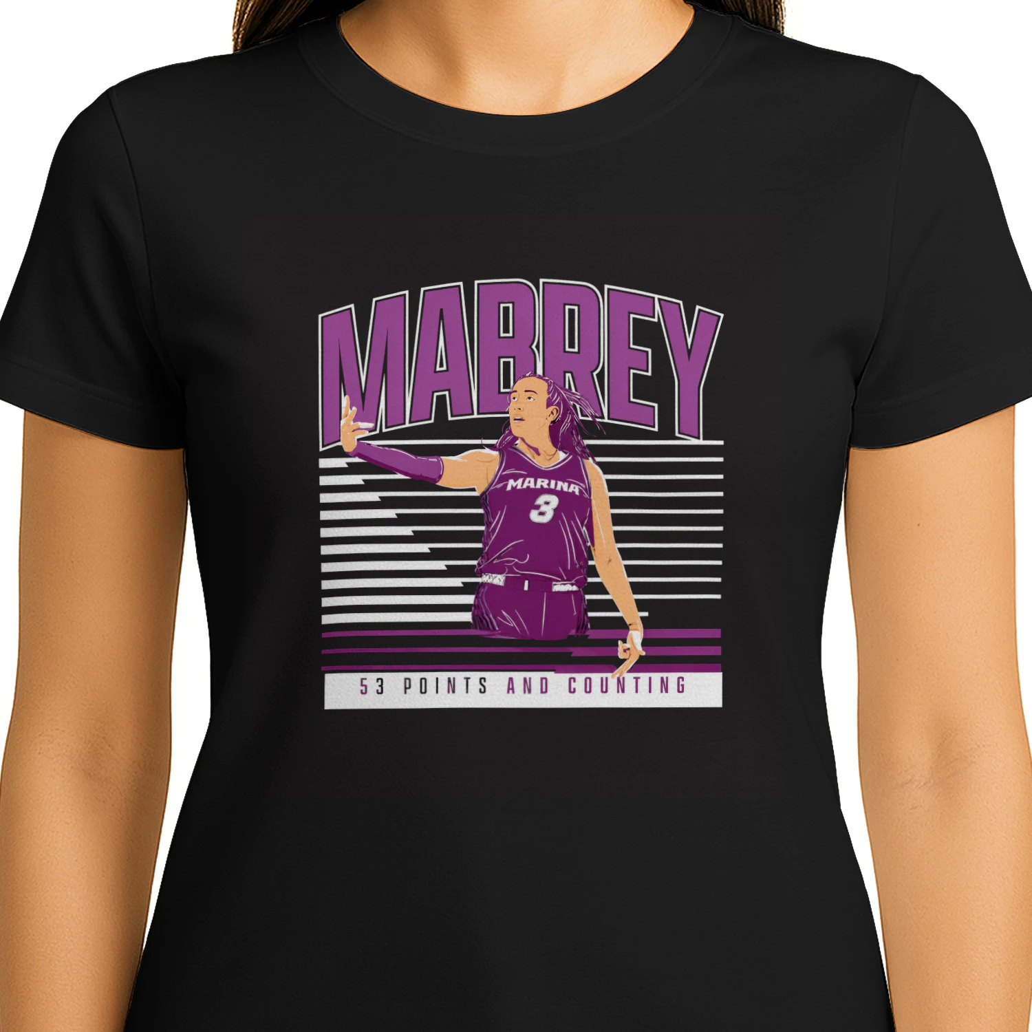 Marina Mabrey The 53-point Game shirt