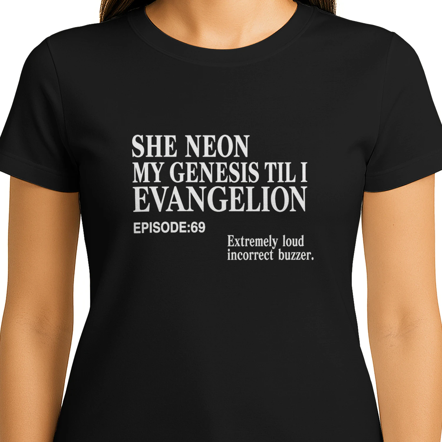 She Neon My Genesis Til I Evangelion Shirt