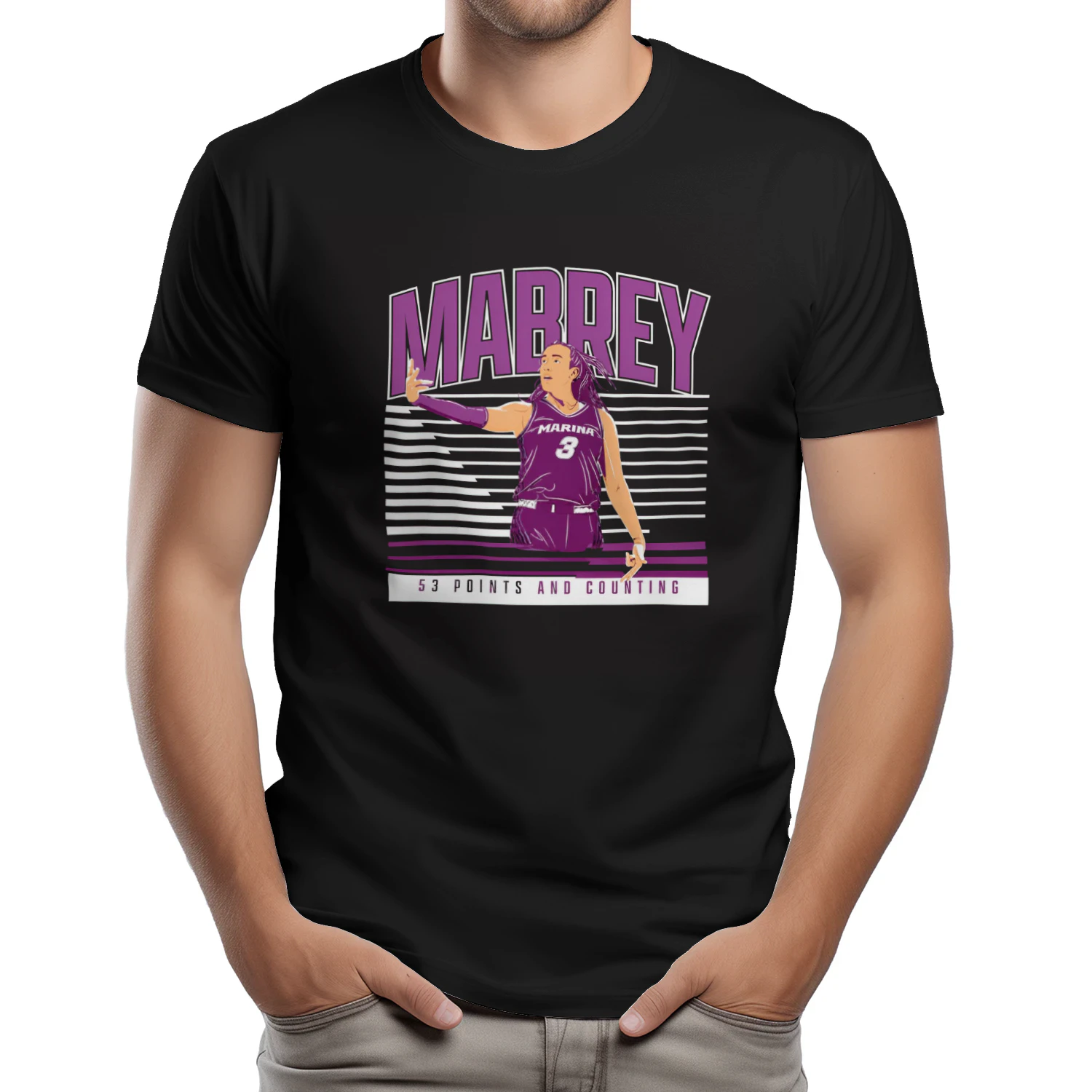 Marina Mabrey The 53-point Game shirt
