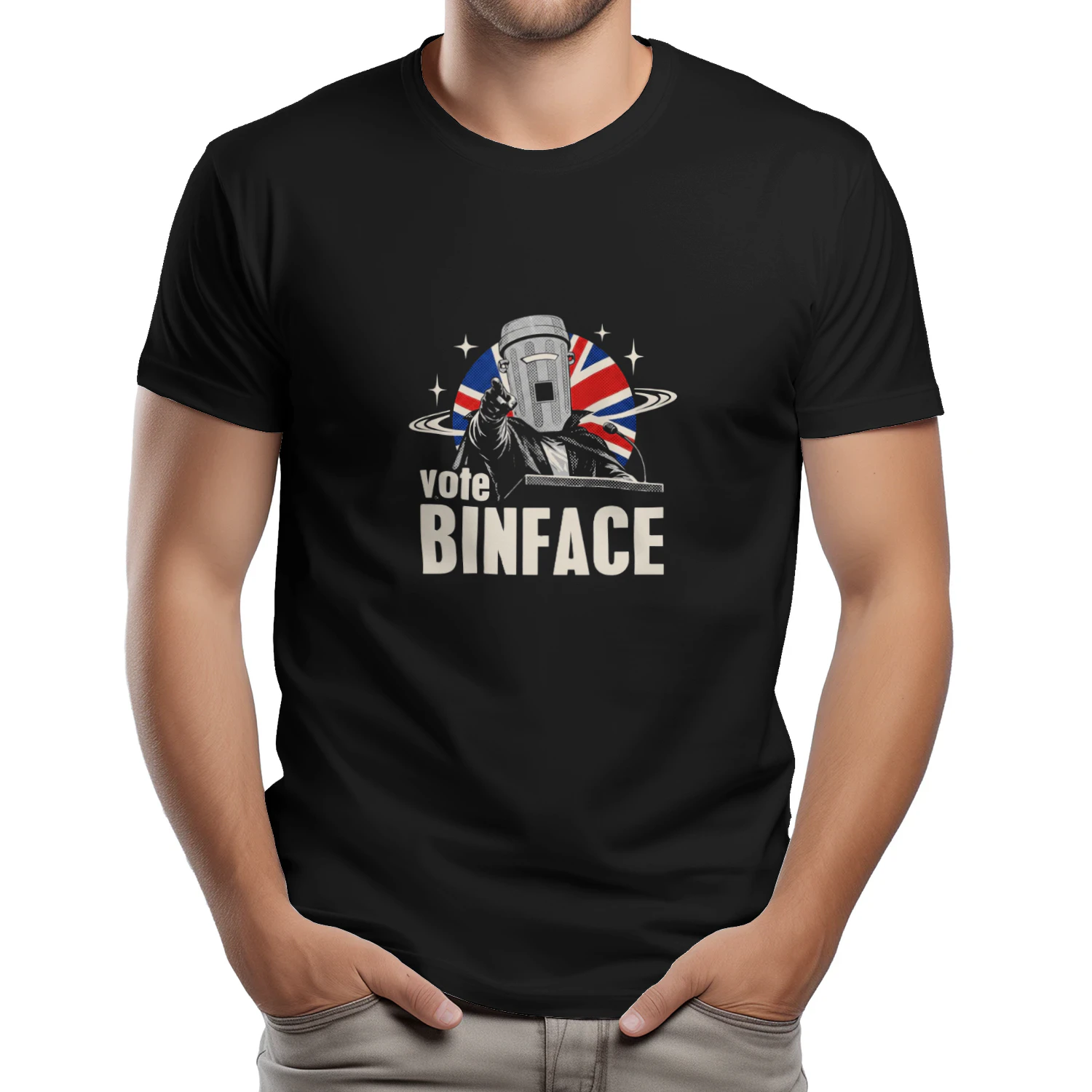 Vote Count Binface UK Political Satire shirt