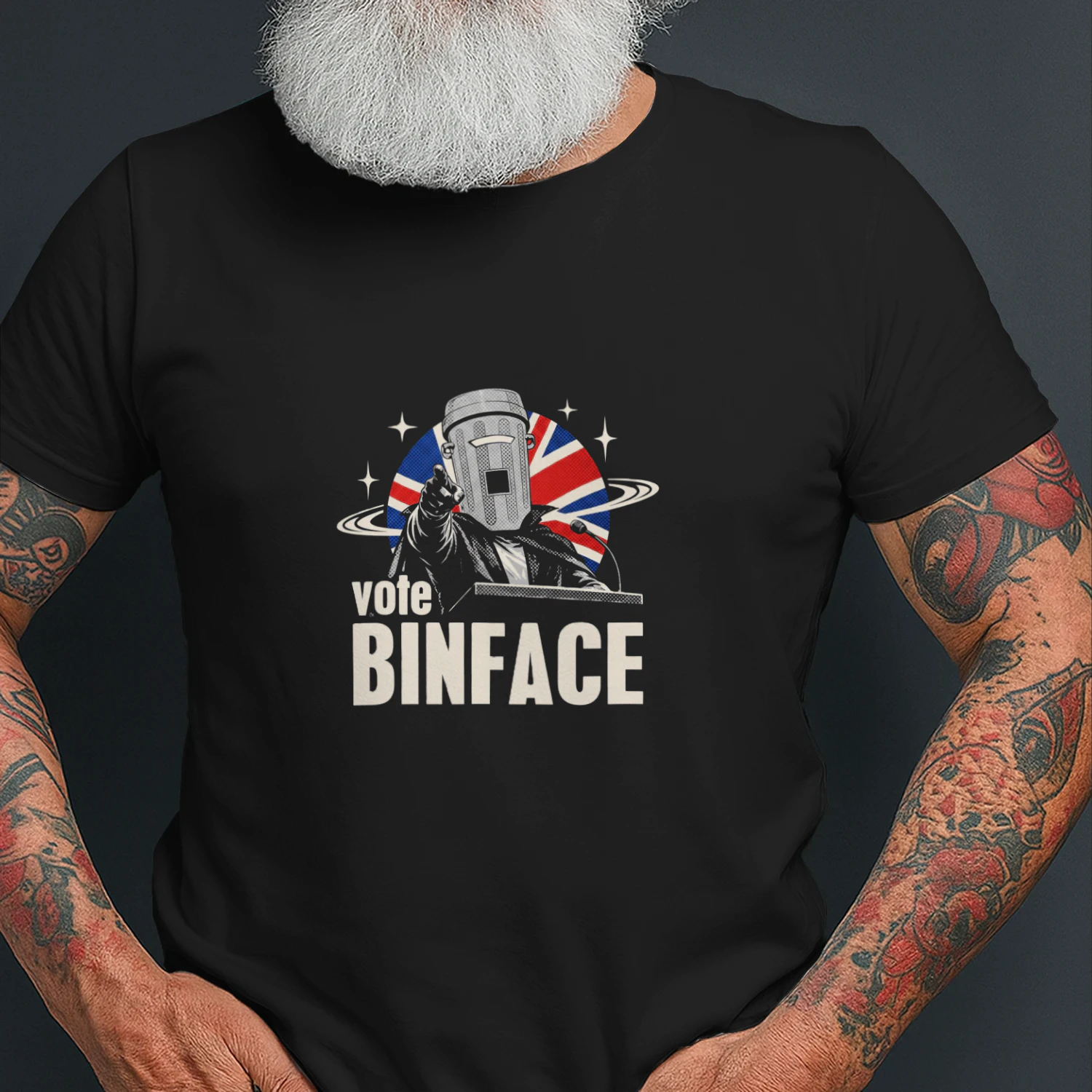 Vote Count Binface UK Political Satire shirt