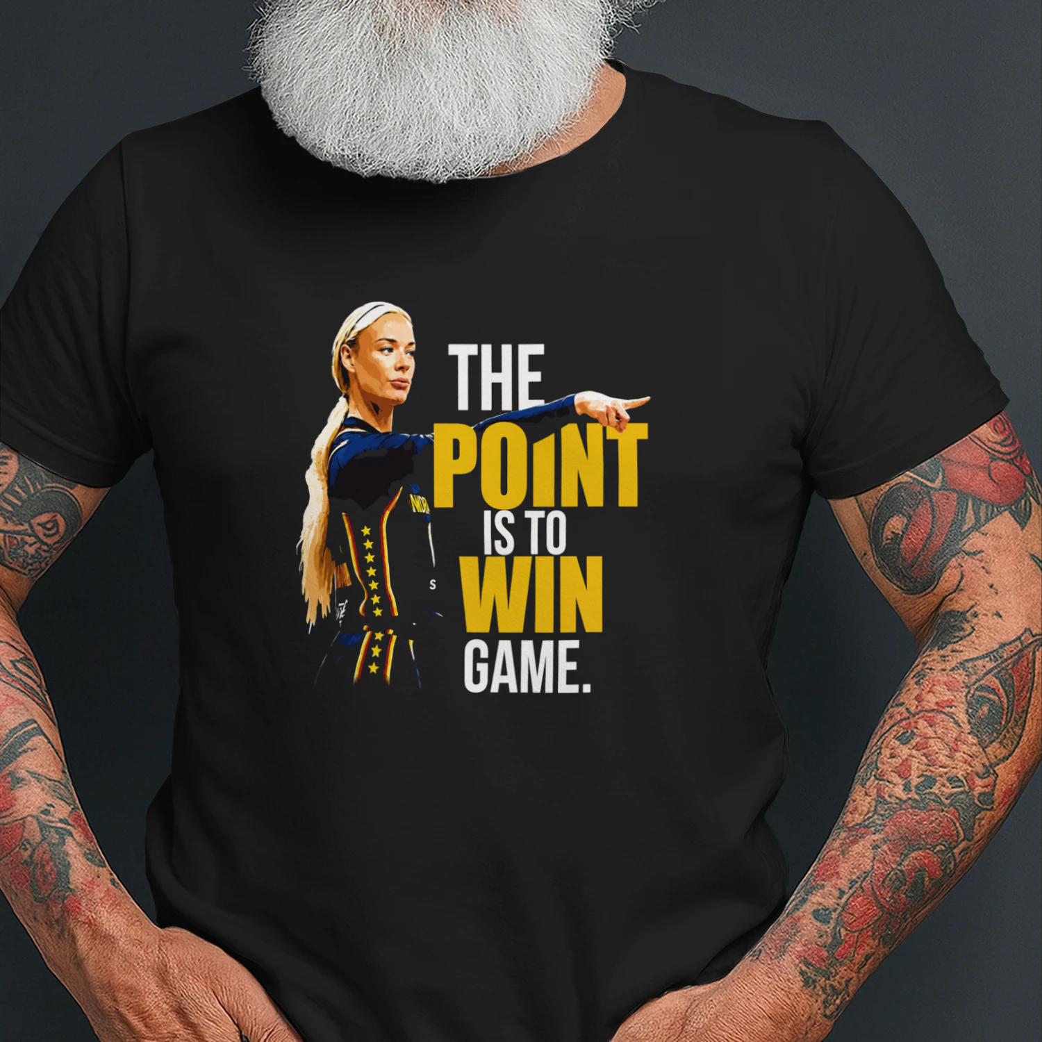 The point is to win game Sophie Cunningham Point God T-shirt