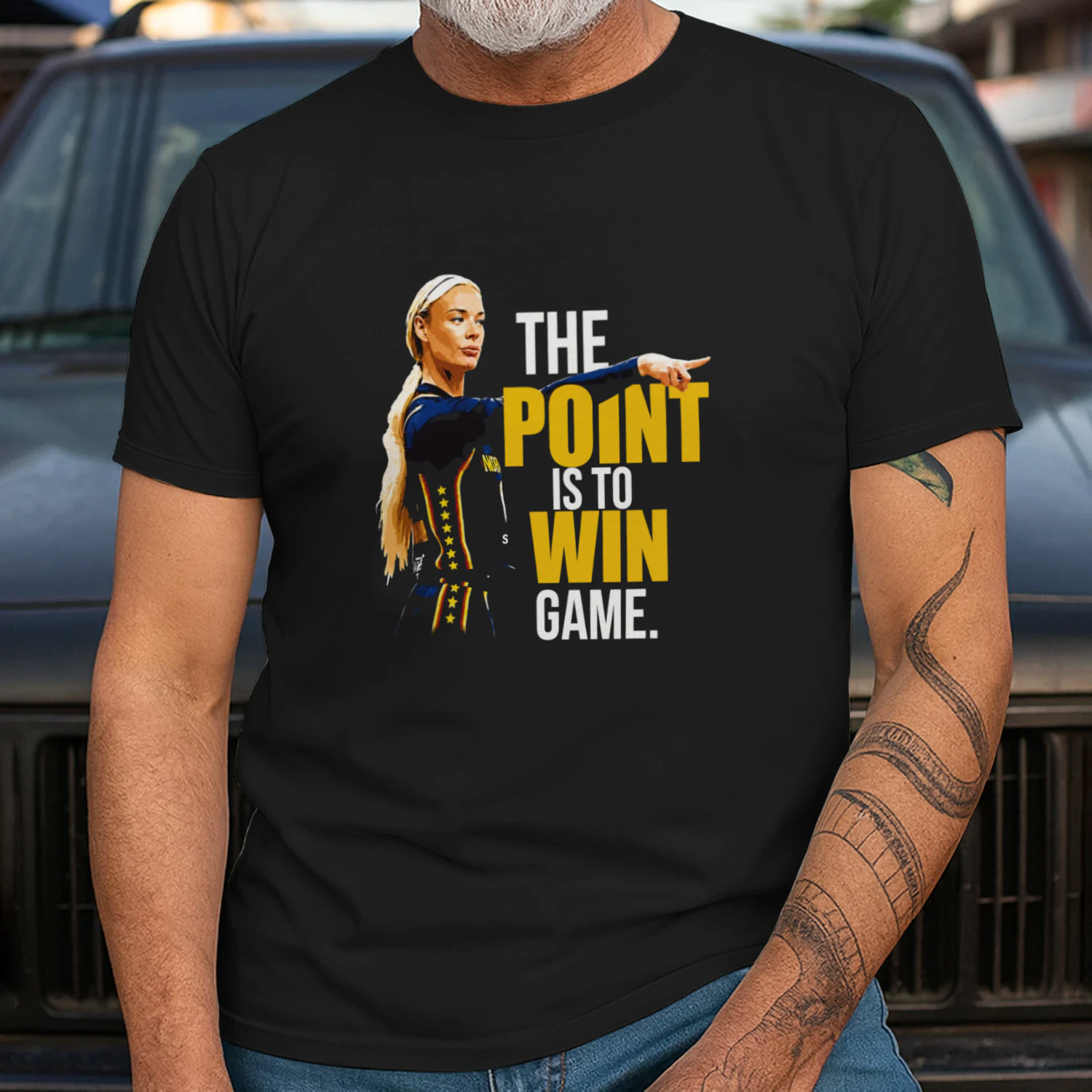 The point is to win game Sophie Cunningham Point God T-shirt