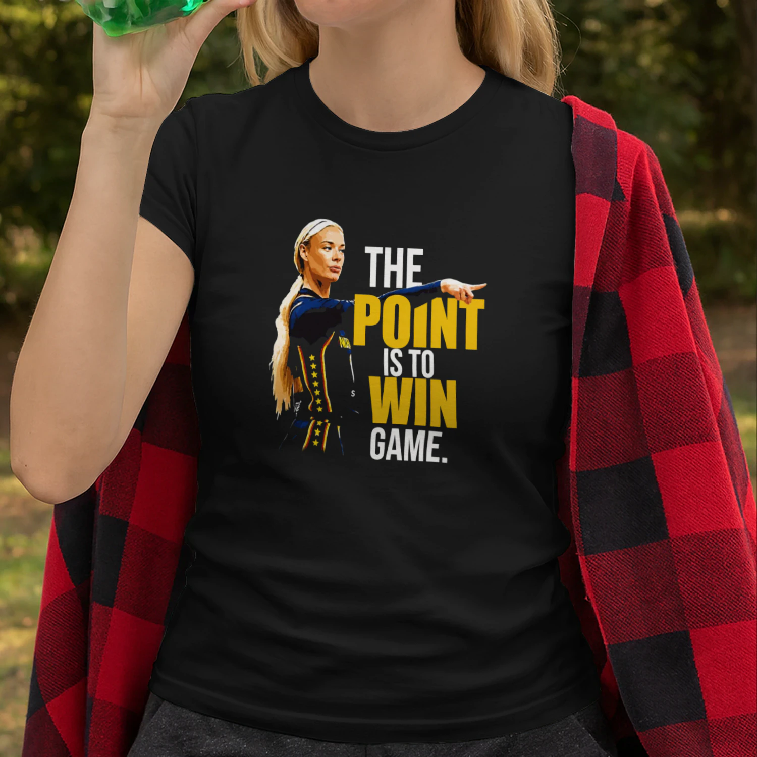 The point is to win game Sophie Cunningham Point God T-shirt