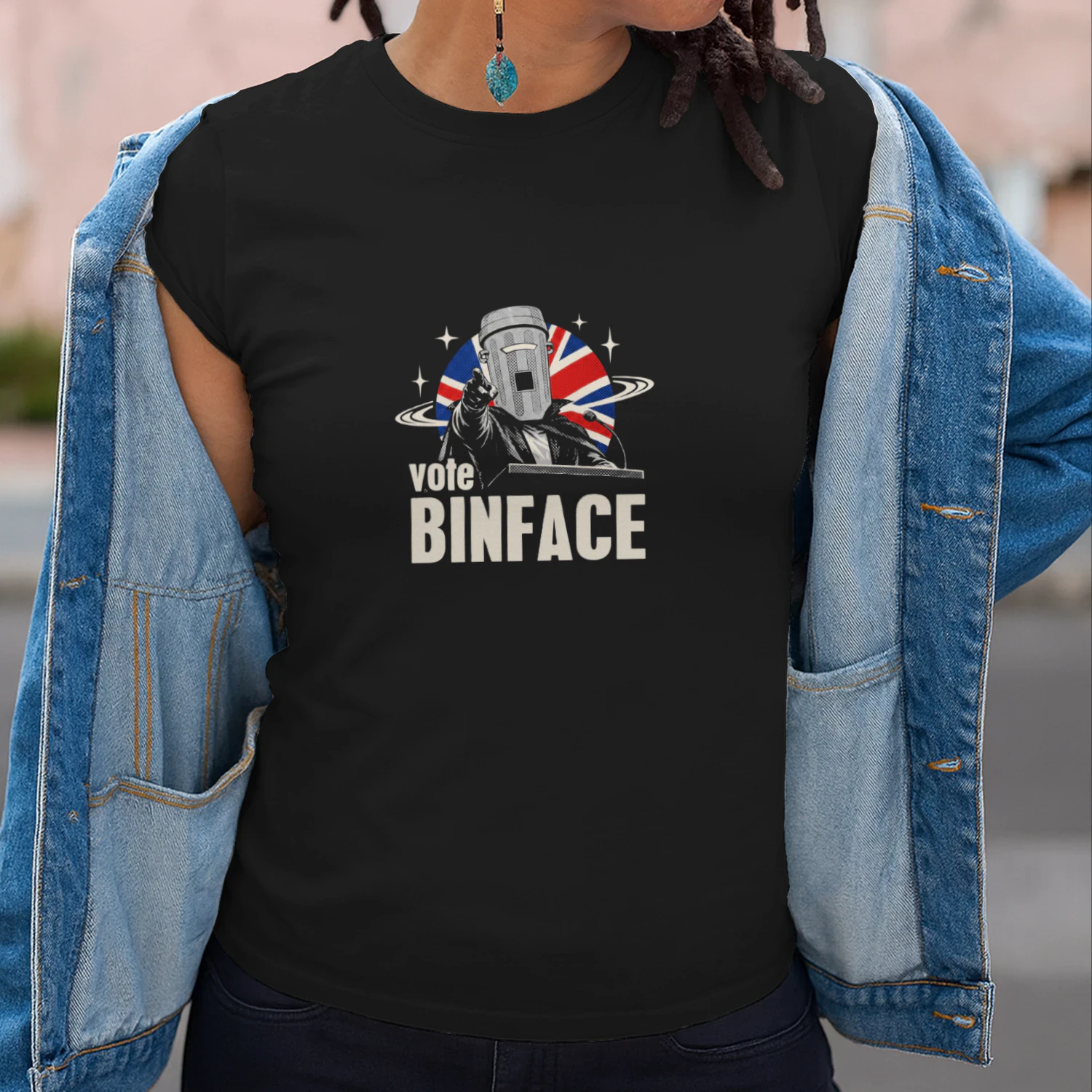 Vote Count Binface UK Political Satire shirt