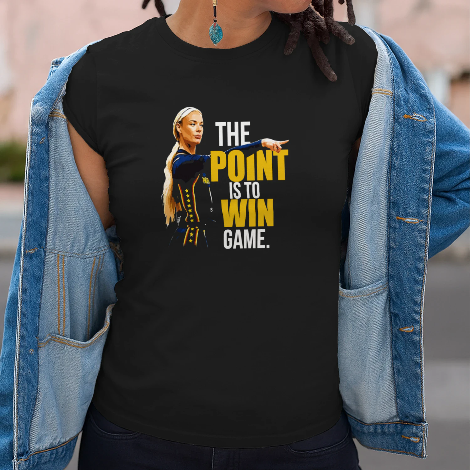 The point is to win game Sophie Cunningham Point God T-shirt