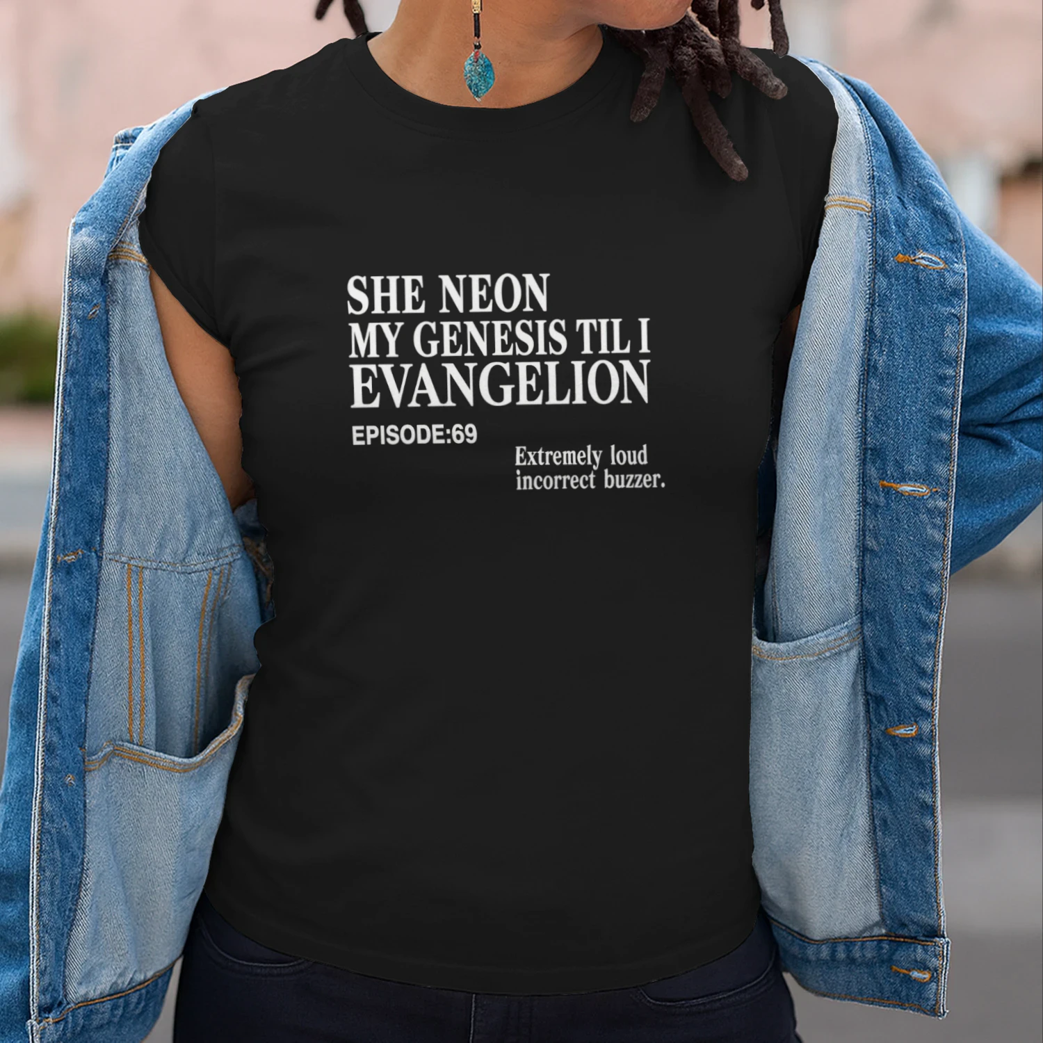 She Neon My Genesis Til I Evangelion Shirt