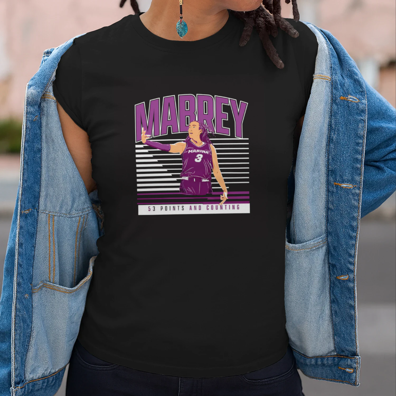 Marina Mabrey The 53-point Game shirt