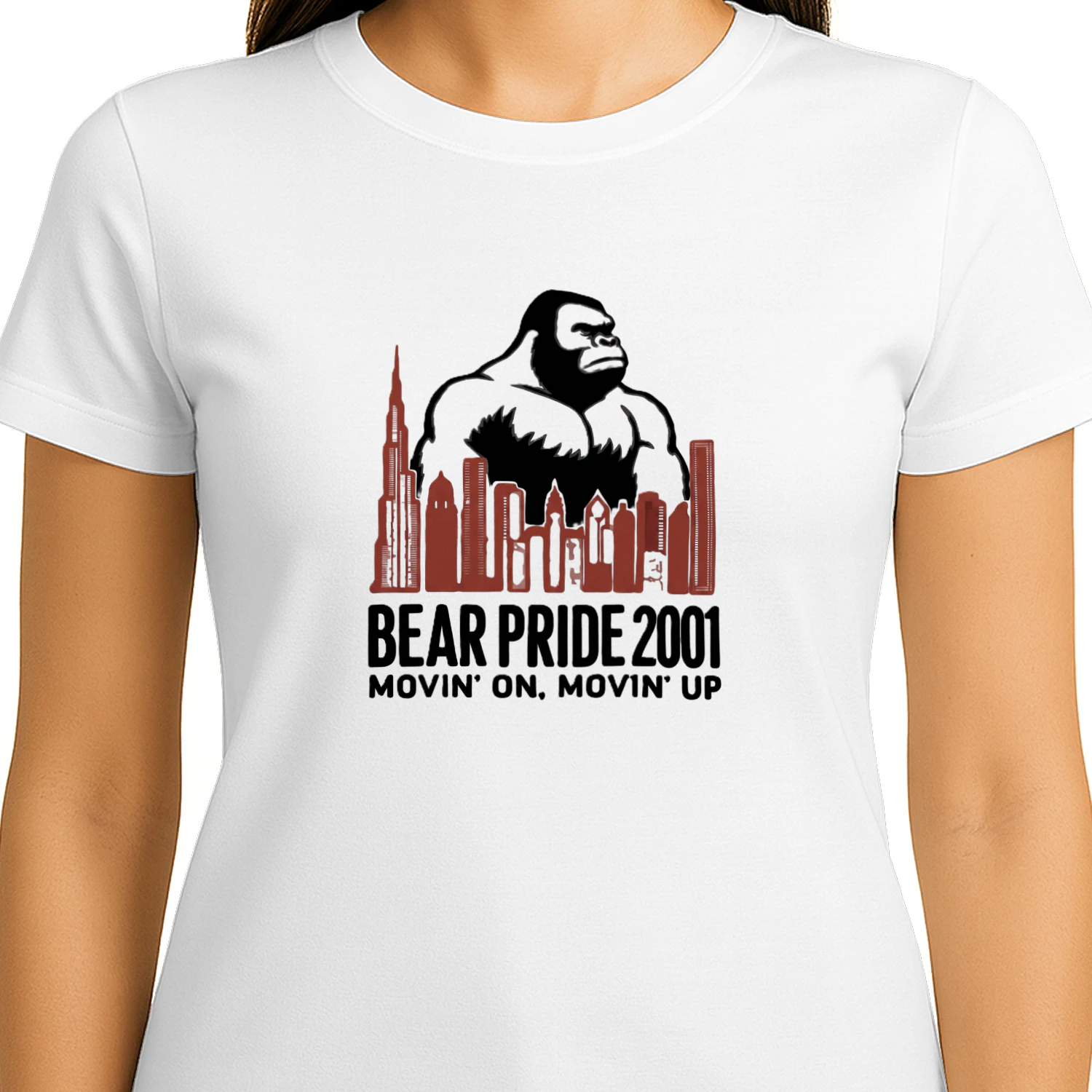 Bear Pride 2001 Movin’ On Movin’ Up Shirt