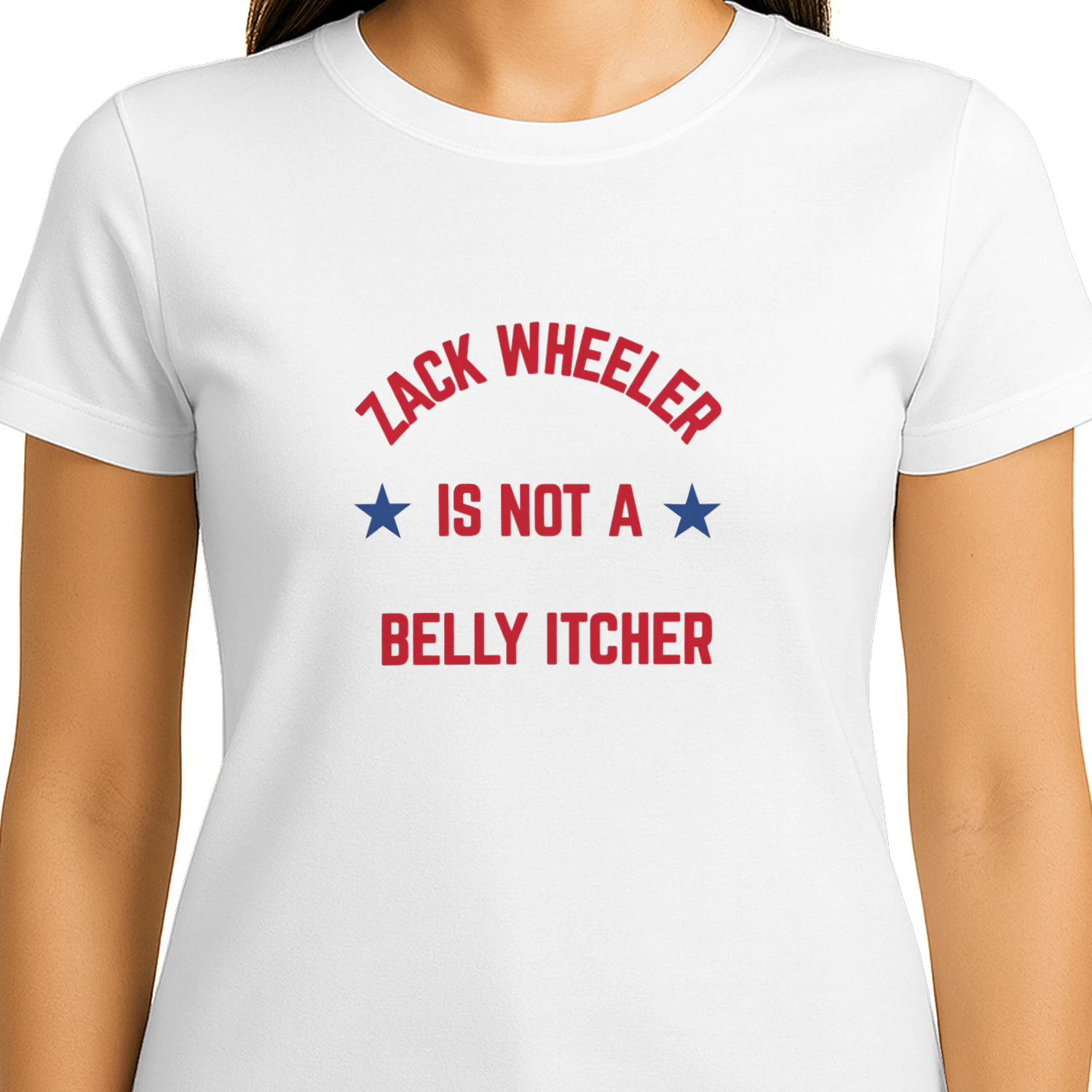 Zack Wheeler is not a Belly Itcher shirt