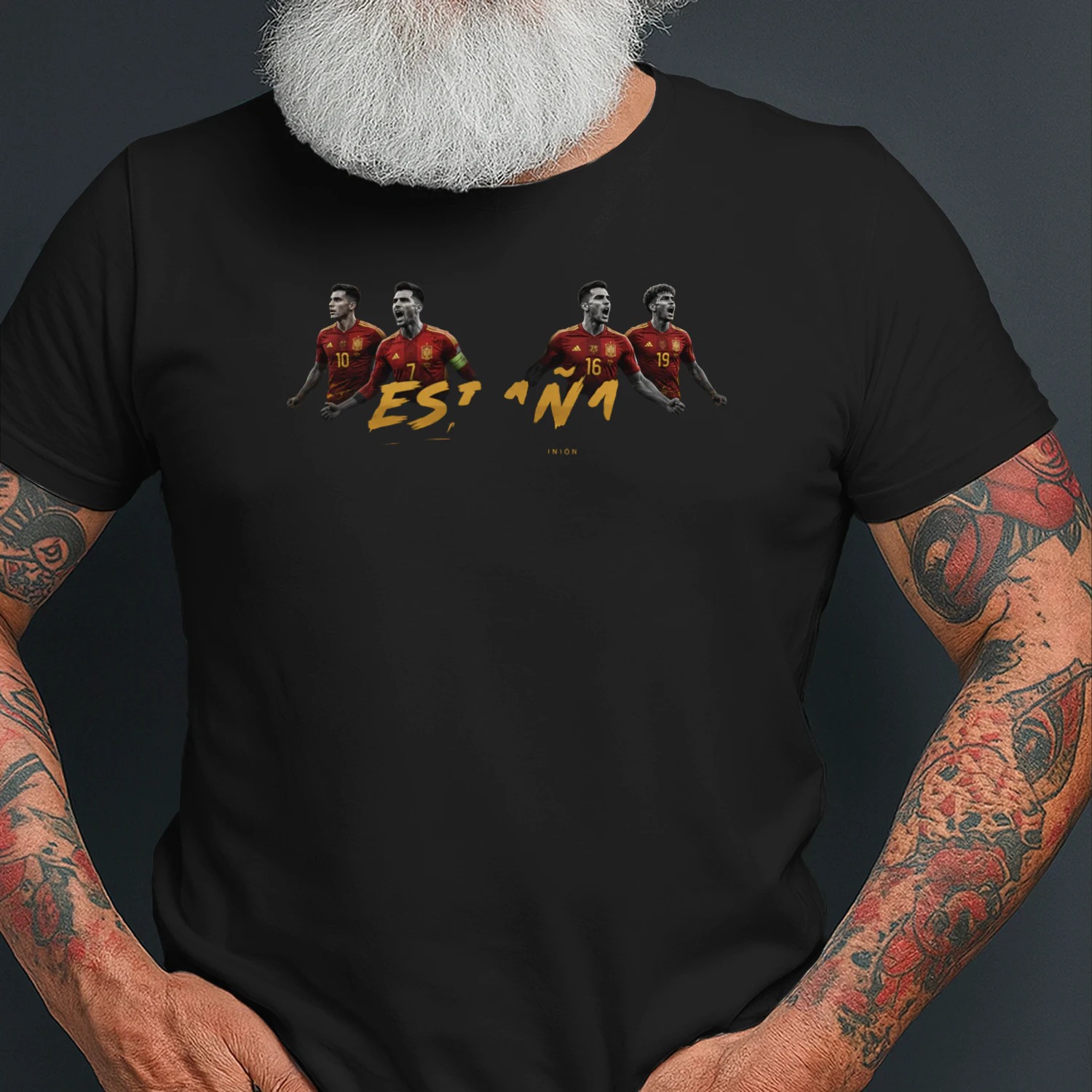 Spain La Roja Football Team Shirt | Spain National Team Fan Tee.
