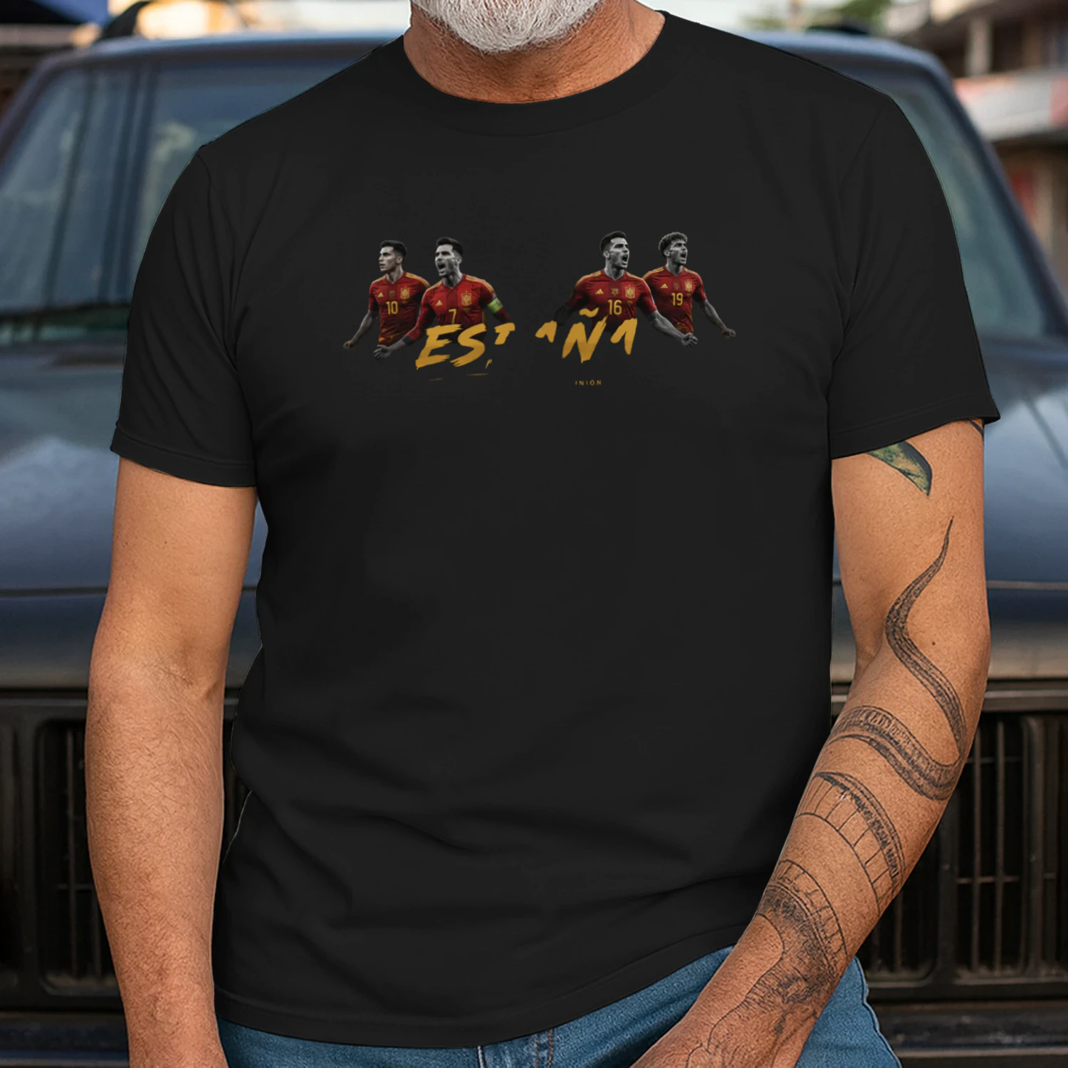 Spain La Roja Football Team Shirt | Spain National Team Fan Tee.