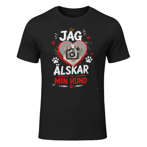 Jag Älskar Min Hund | Sankt Bernhard Design | Perfekt Present för Hundälskare