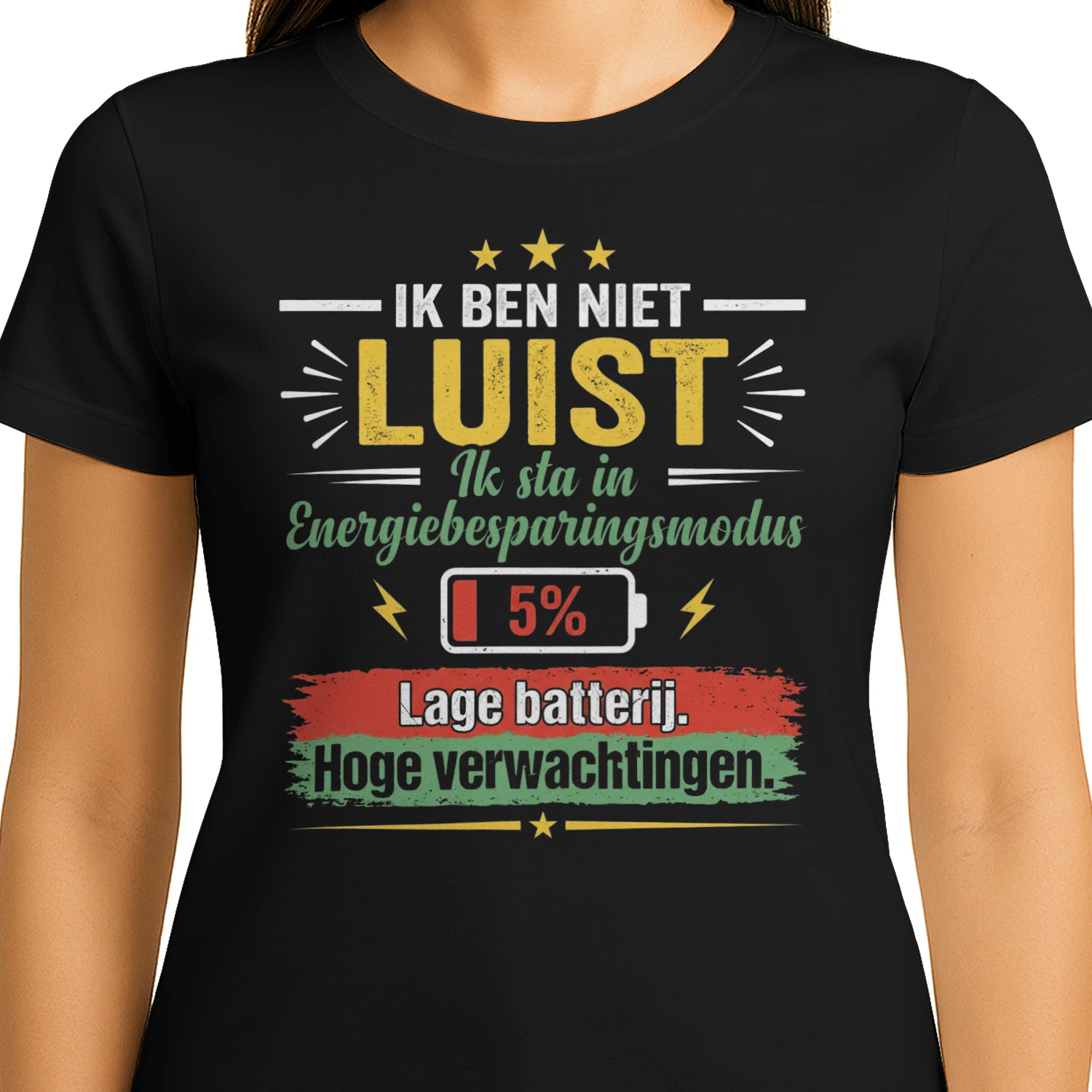 Ik Ben Niet Lui – Ik Sta in Energiebesparingsmodus, Cadeau voor Collega of Vriend