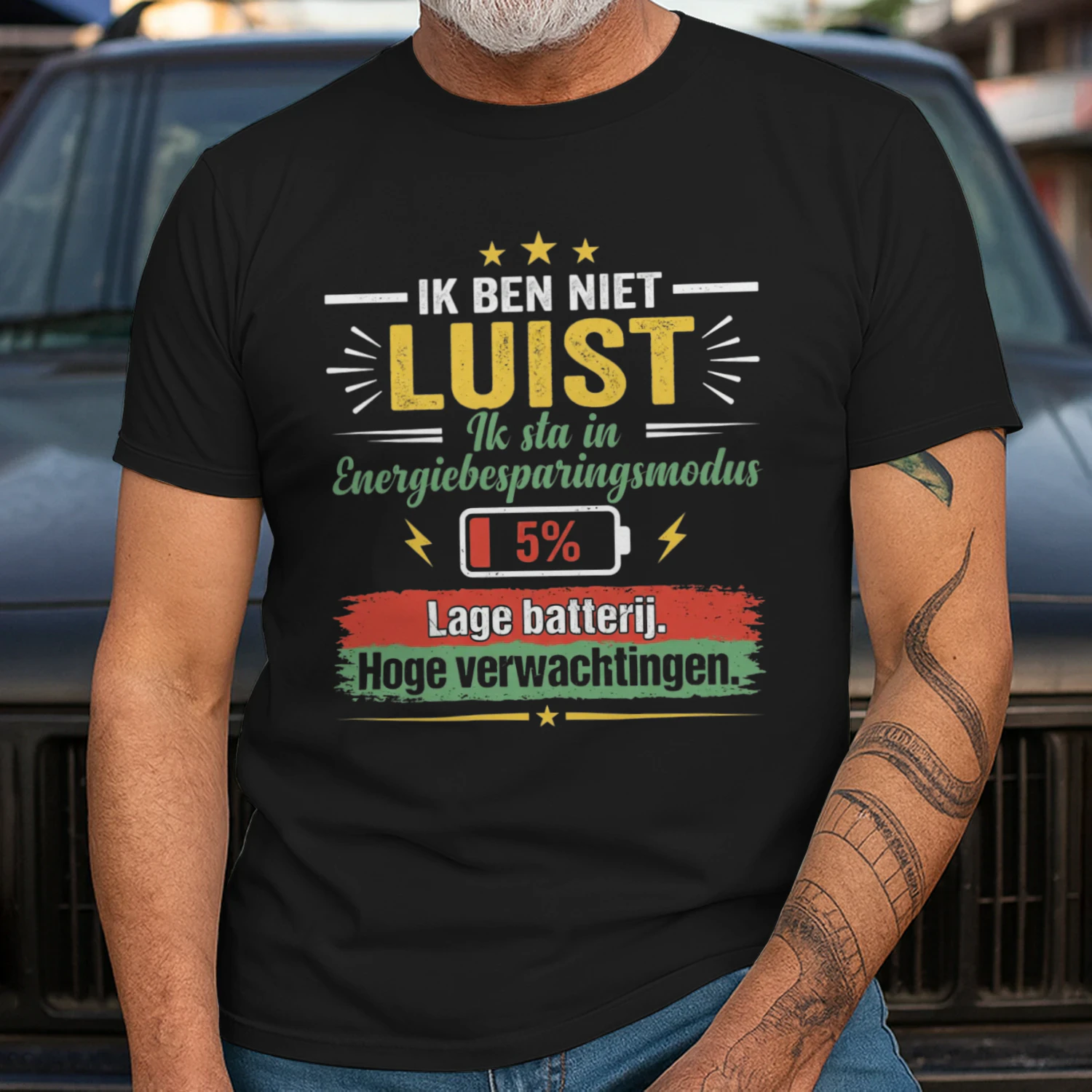 Ik Ben Niet Lui – Ik Sta in Energiebesparingsmodus, Cadeau voor Collega of Vriend