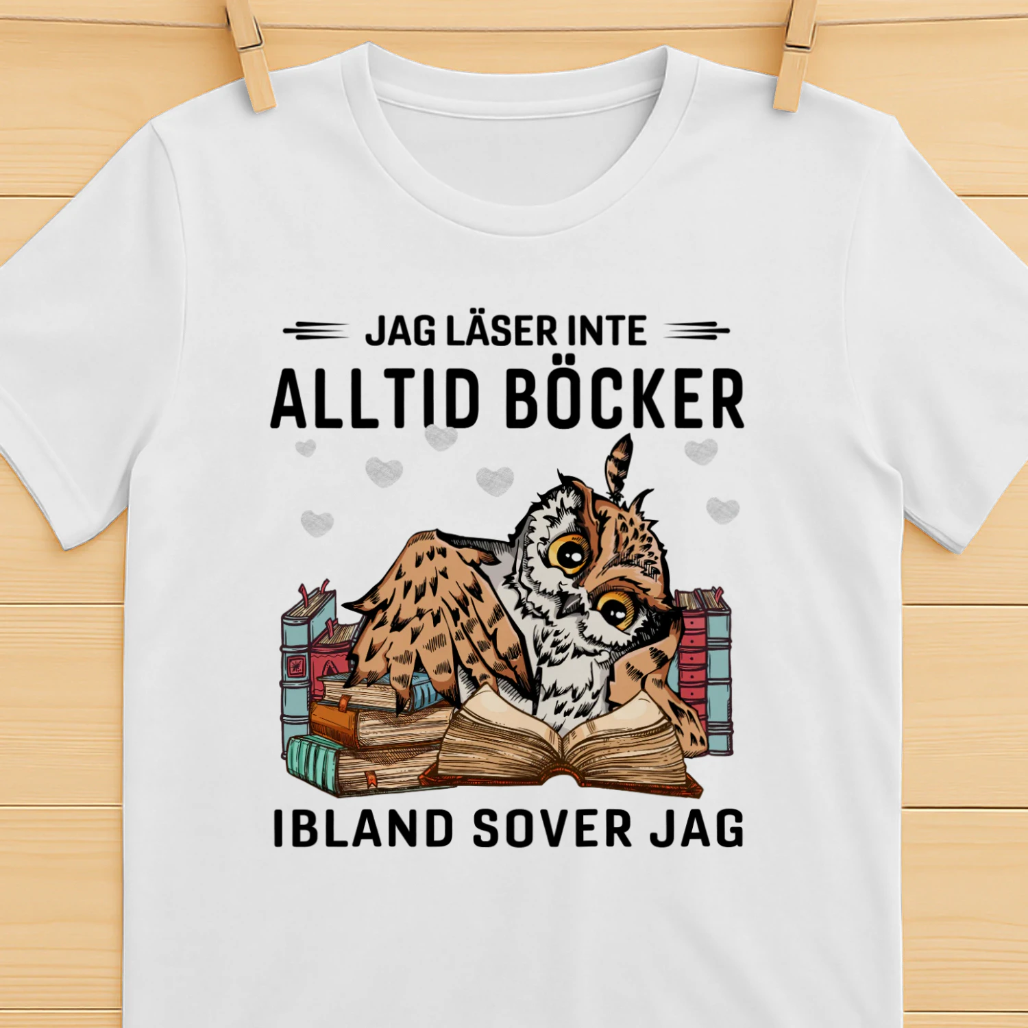 Jag läser inte alltid böcker... Ibland sover jag