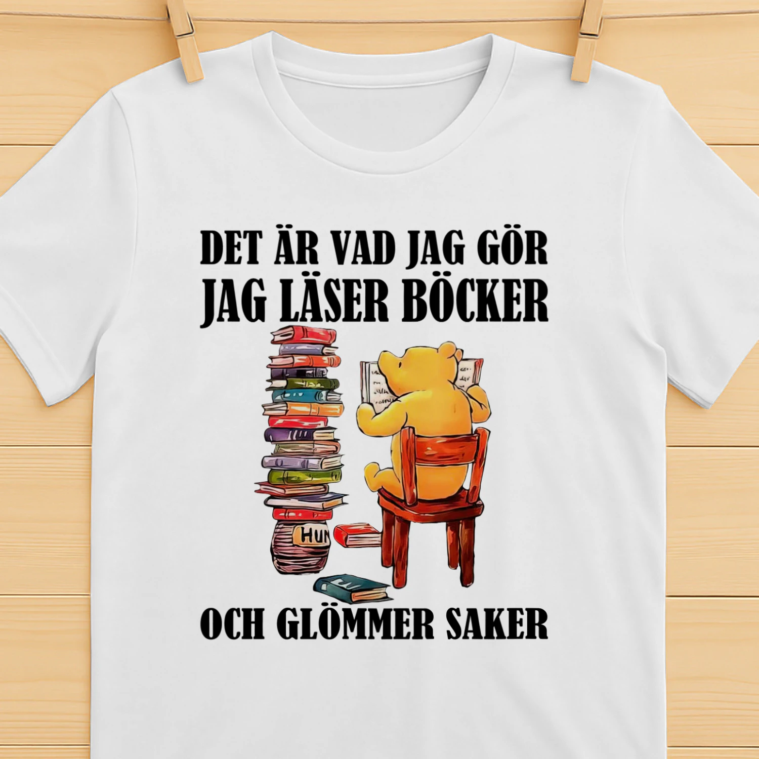 Det är vad jag gör – jag läser böcker och glömmer saker