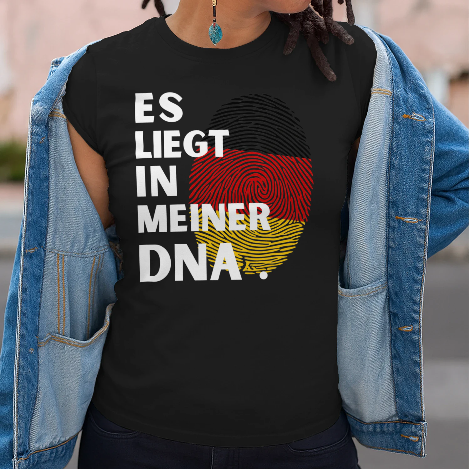 Deutschland T-Shirt Herren Damen – Deutsche Flagge Souvenir Geschenk