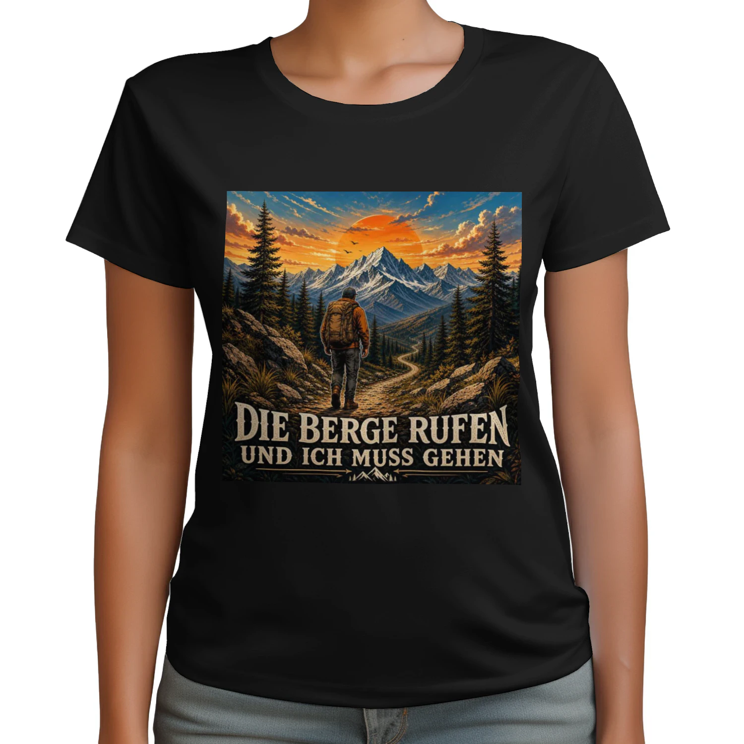 mountain calling tshirt